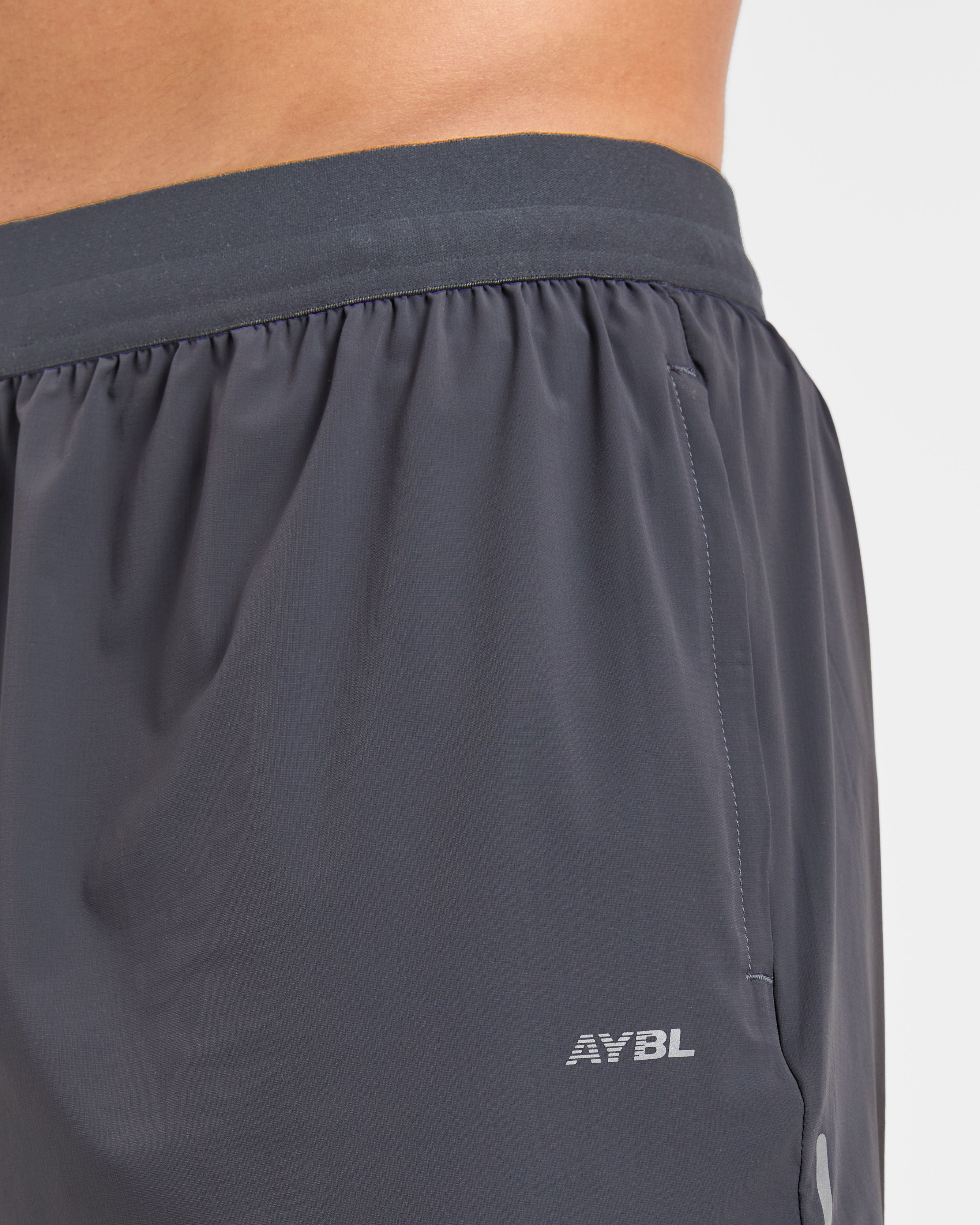 Run Speed Shorts - Hurricane Grau