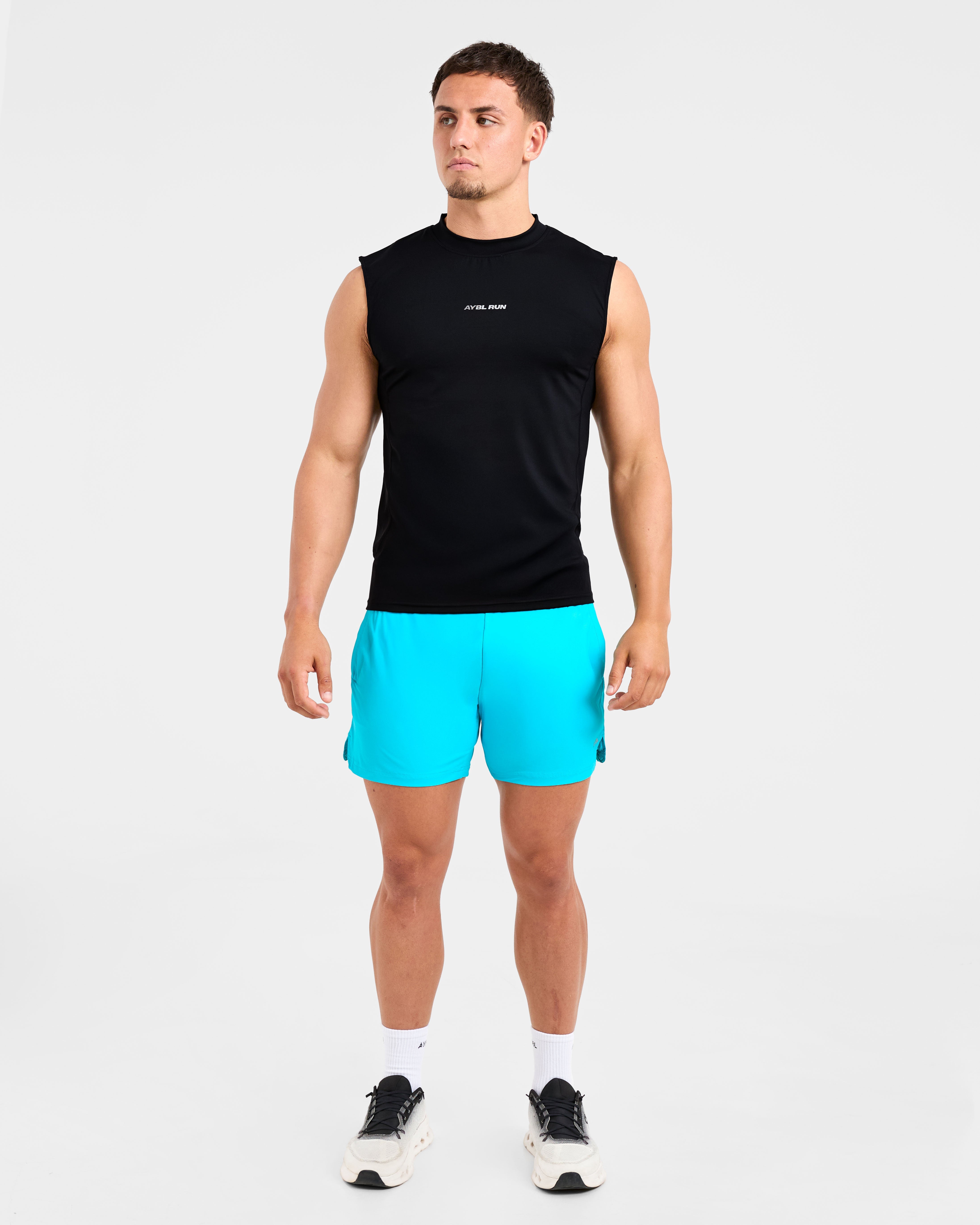 Run 5" Shorts - Blaze Blau