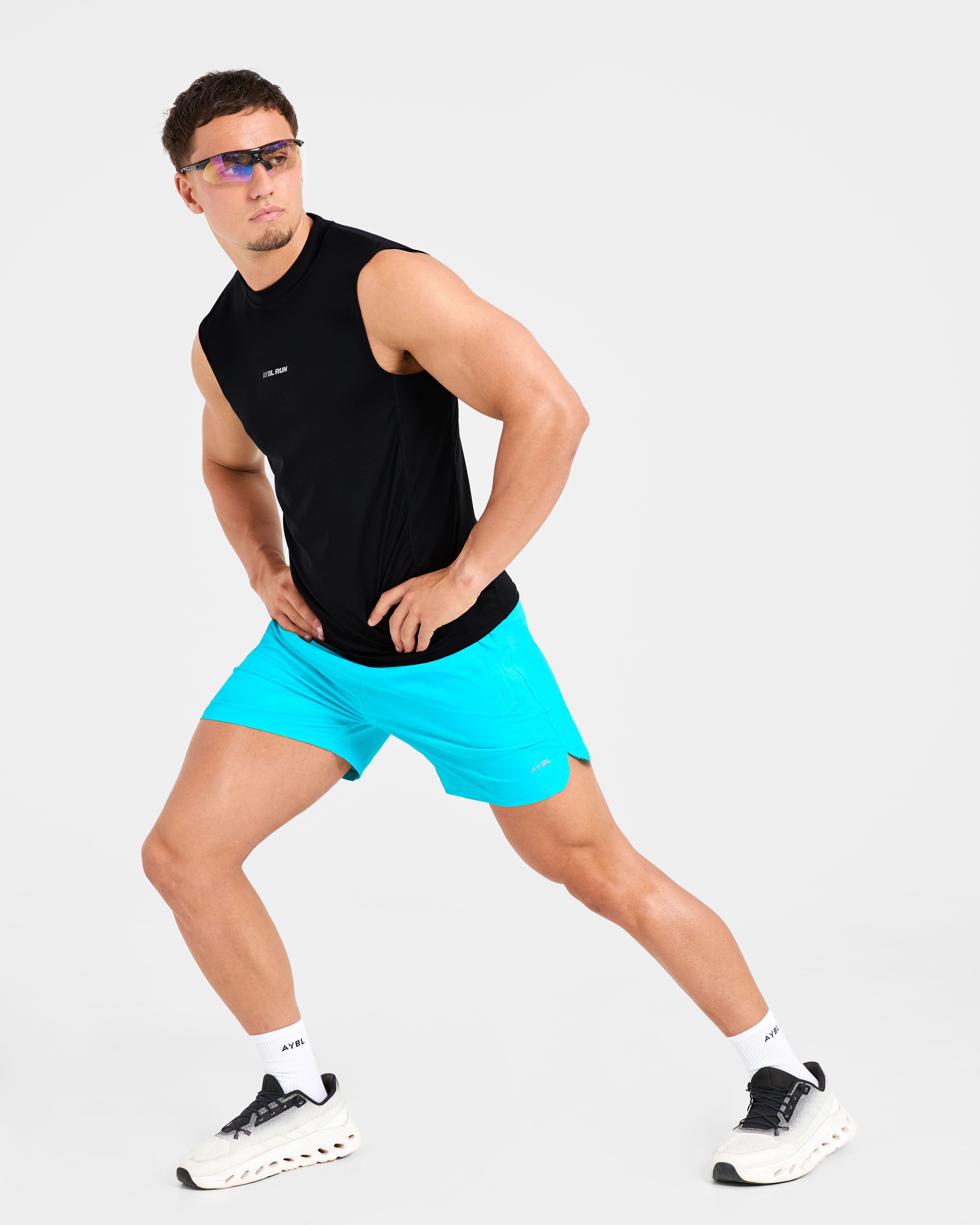 Run 5" Shorts - Blaze Blau