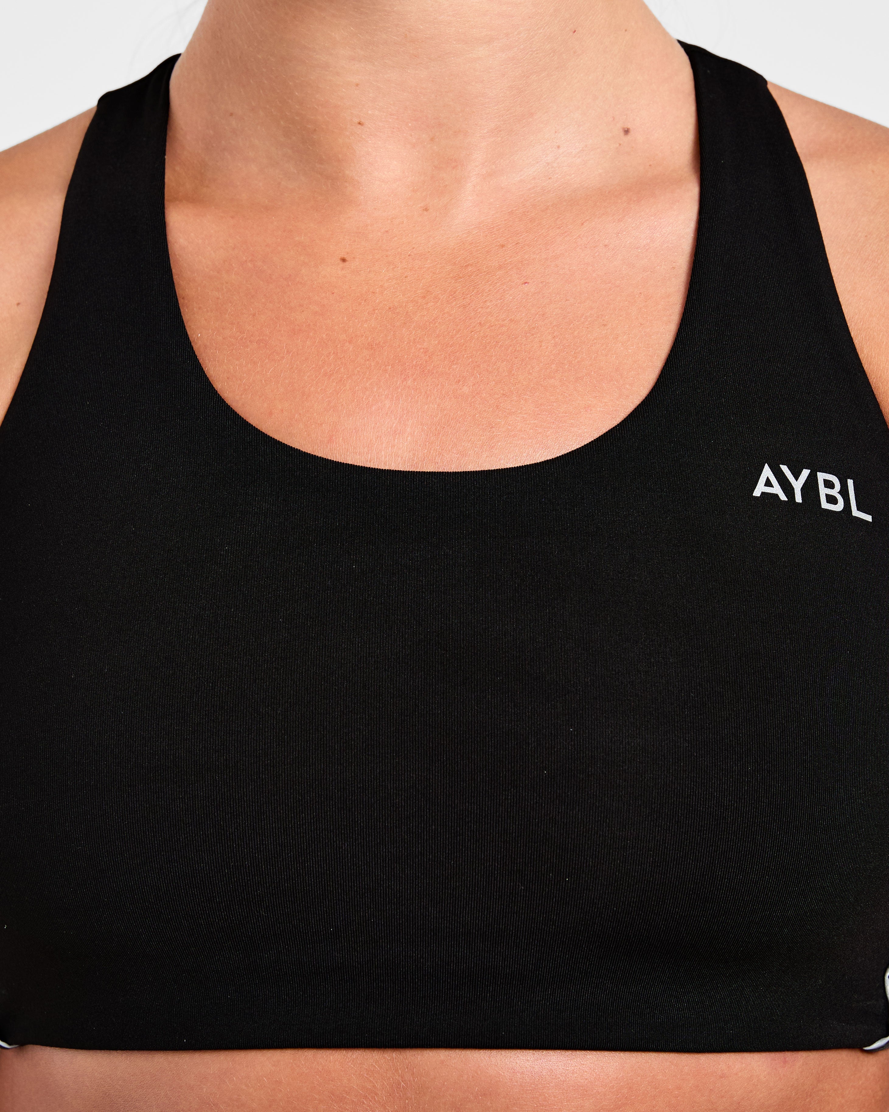 Run Sports Bra - Schwarz