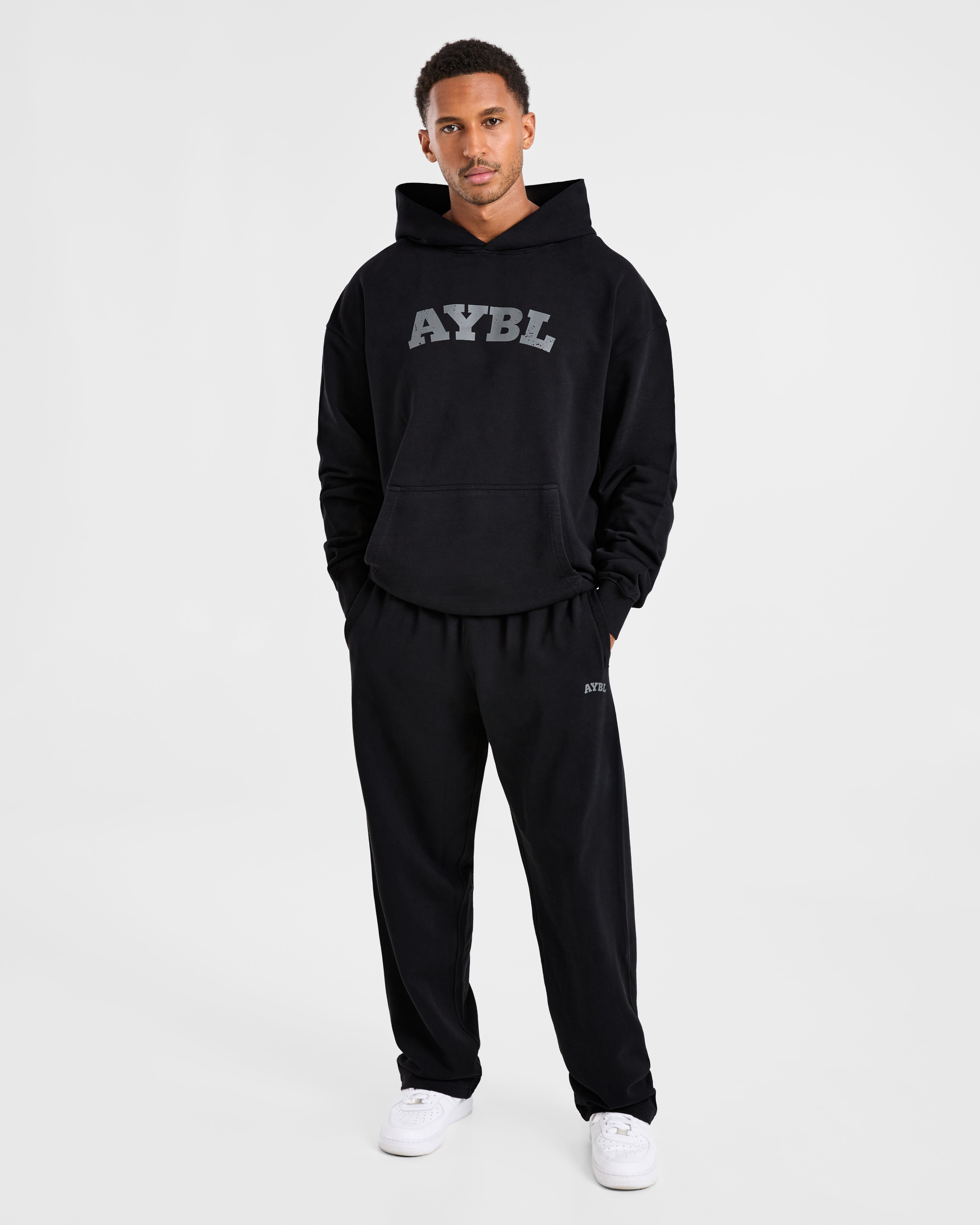 Elite Hoodie - Schwarz/Charcoal