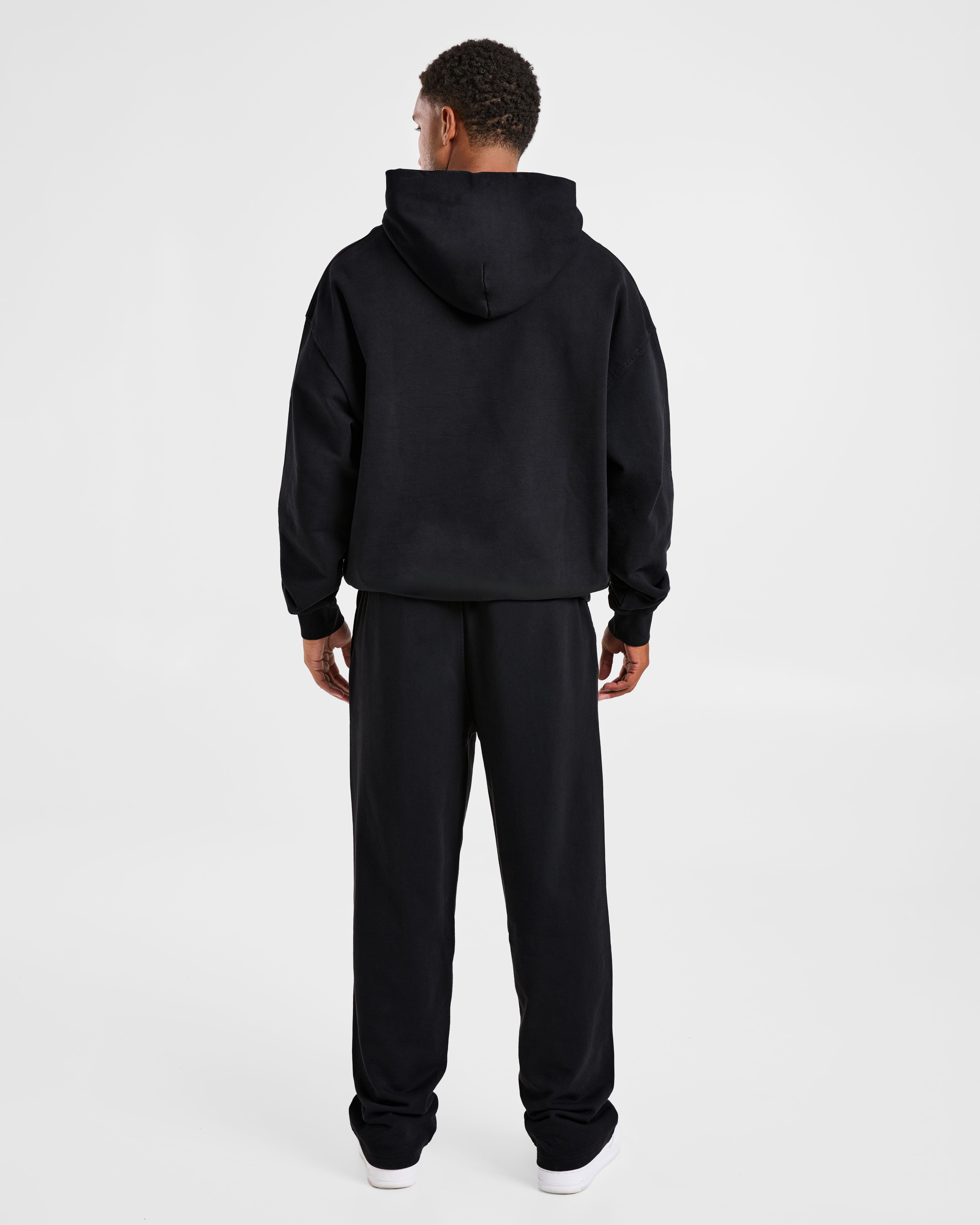 Elite Hoodie - Schwarz/Charcoal