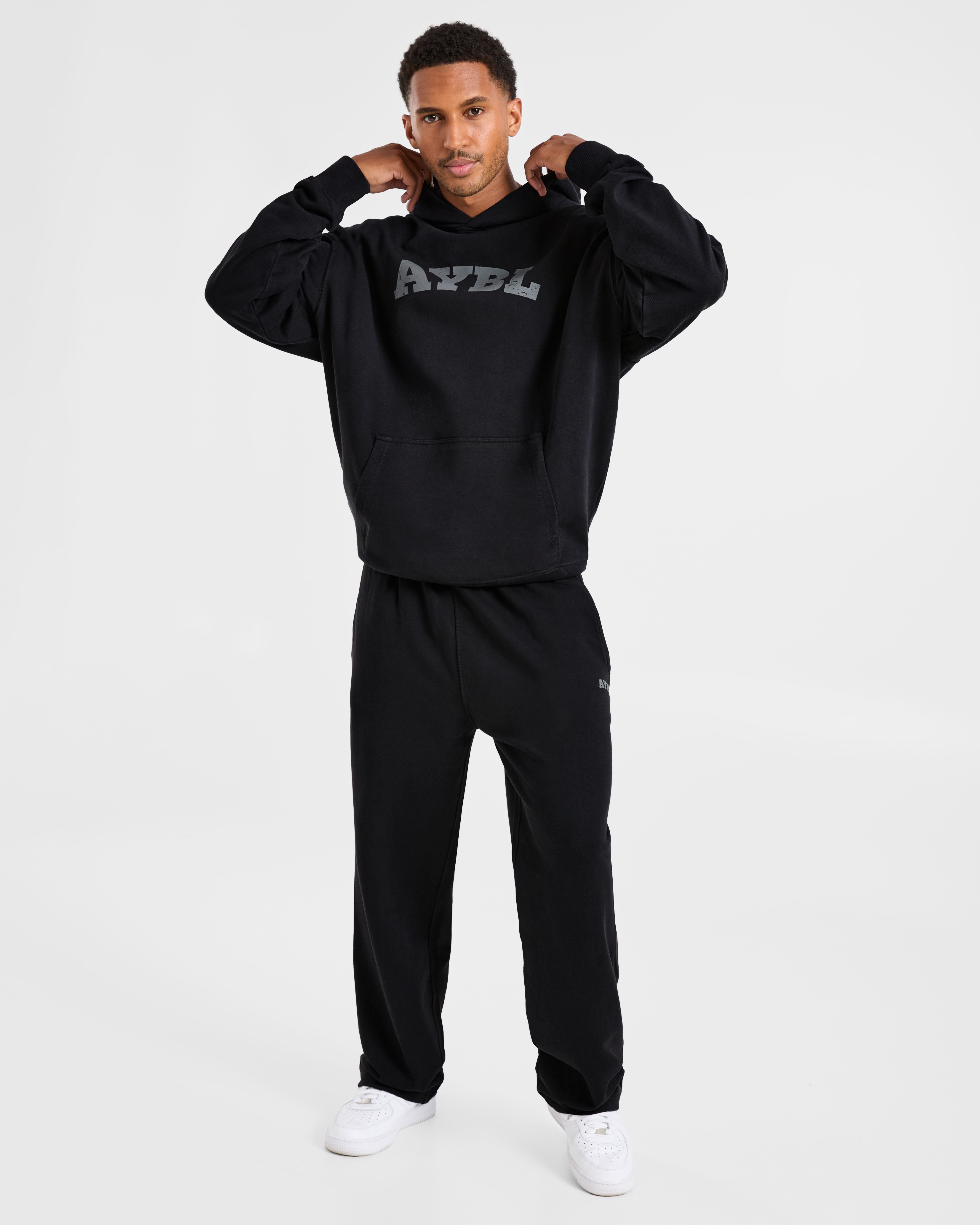 Elite Hoodie - Schwarz/Charcoal