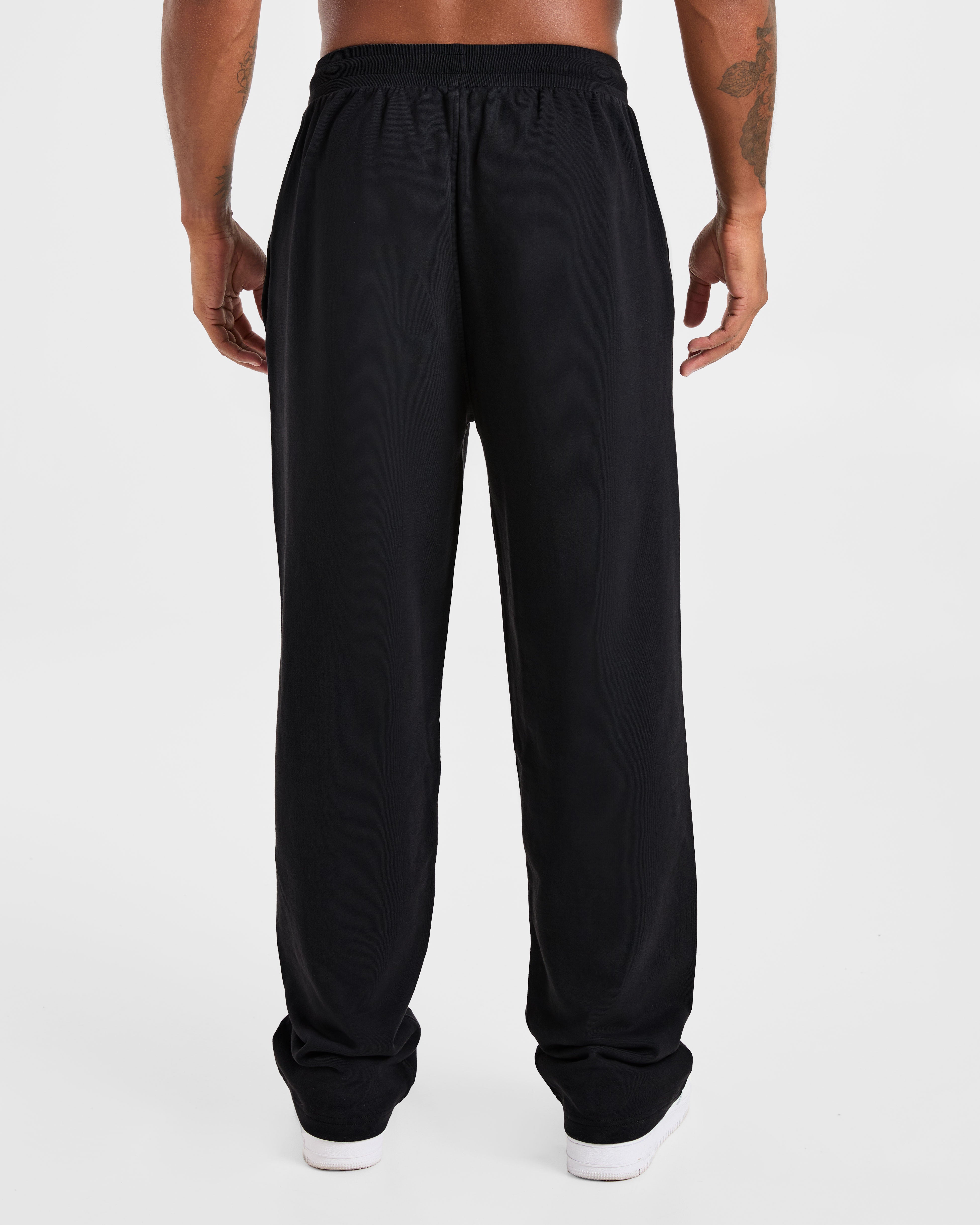 Elite Straight Leg Joggers - Schwarz/Charcoal