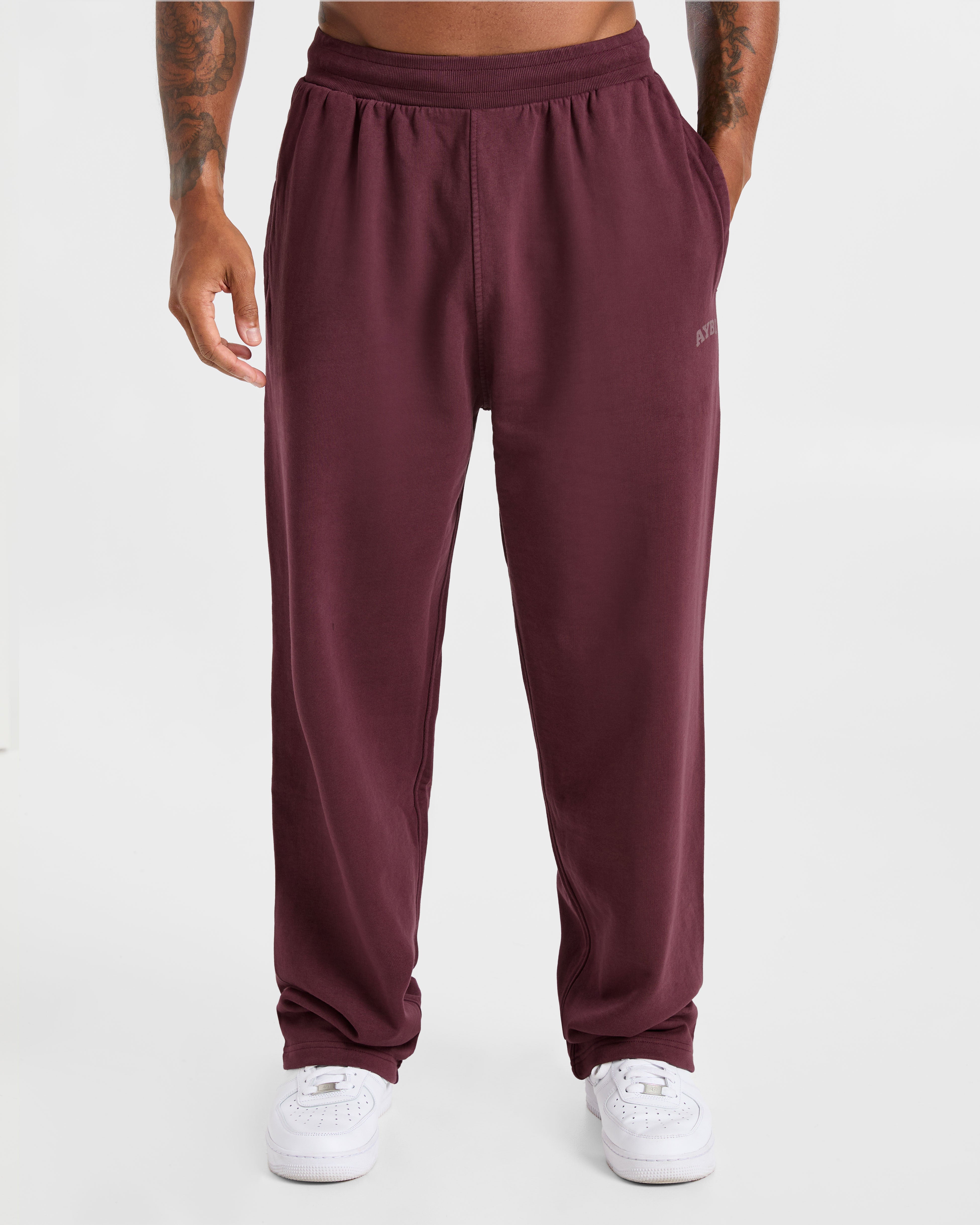 Elite Straight Leg Joggers - Dusty Plum