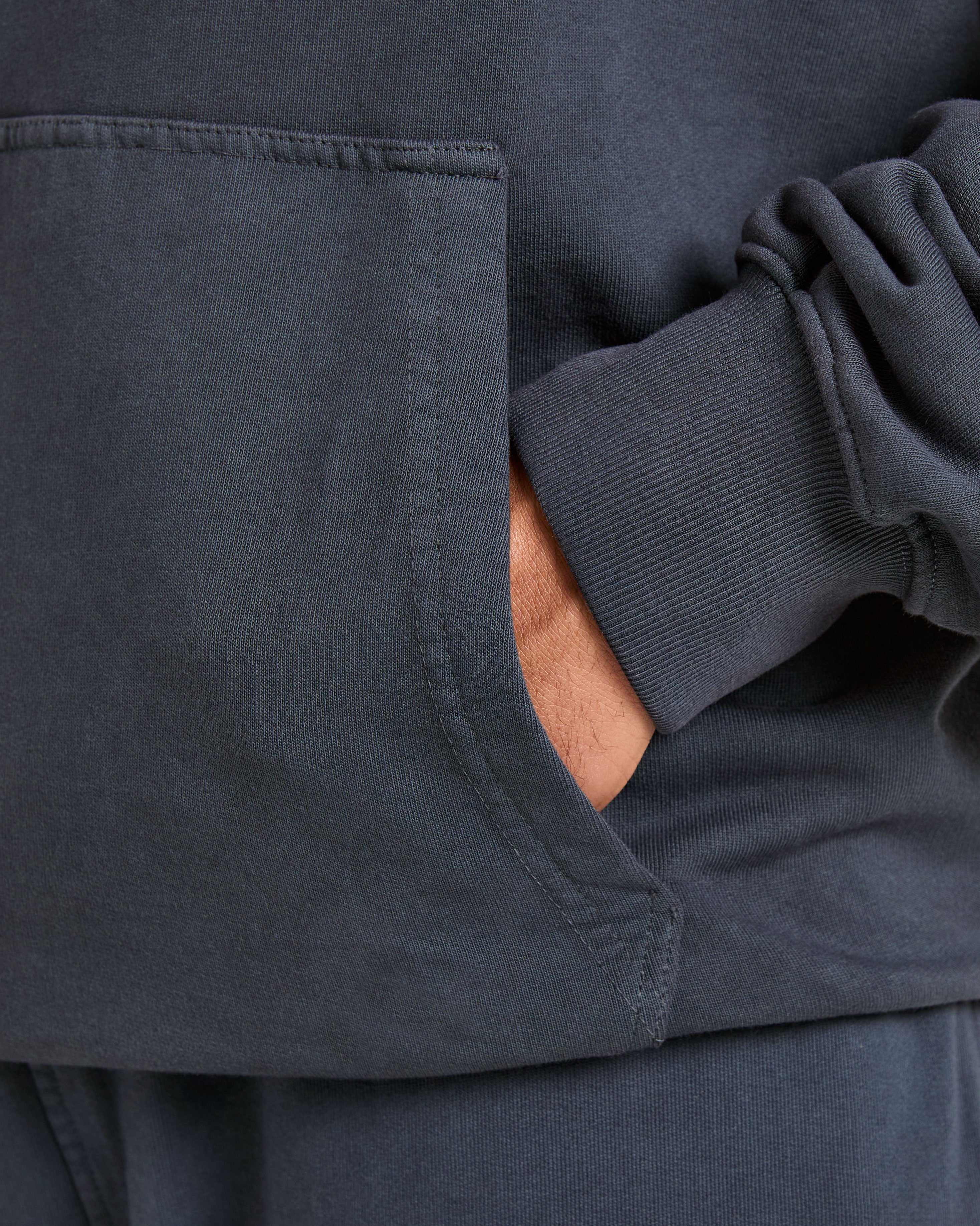 Elite Hoodie - Heavy Blau