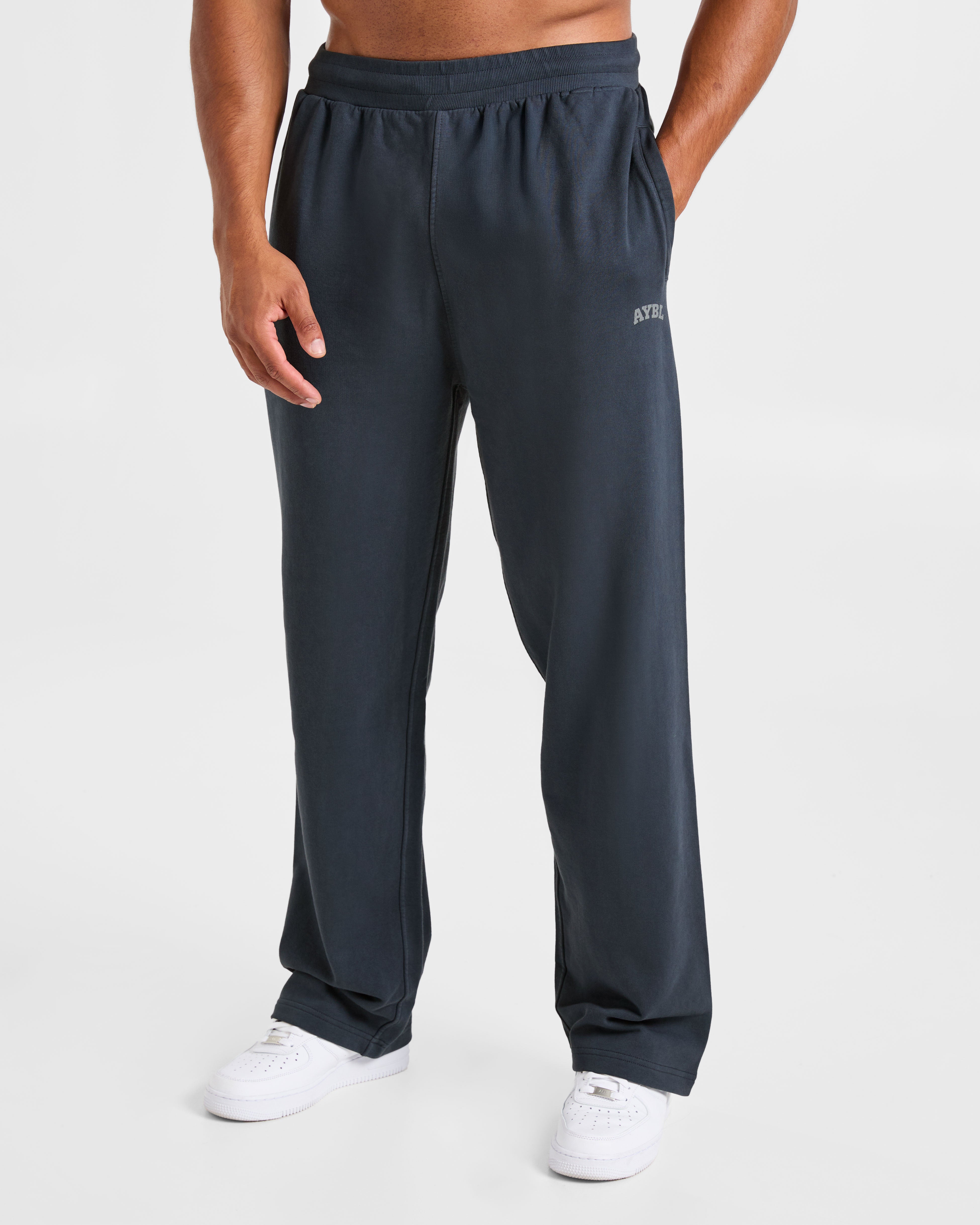 Elite Straight Leg Joggers - Heavy Blau