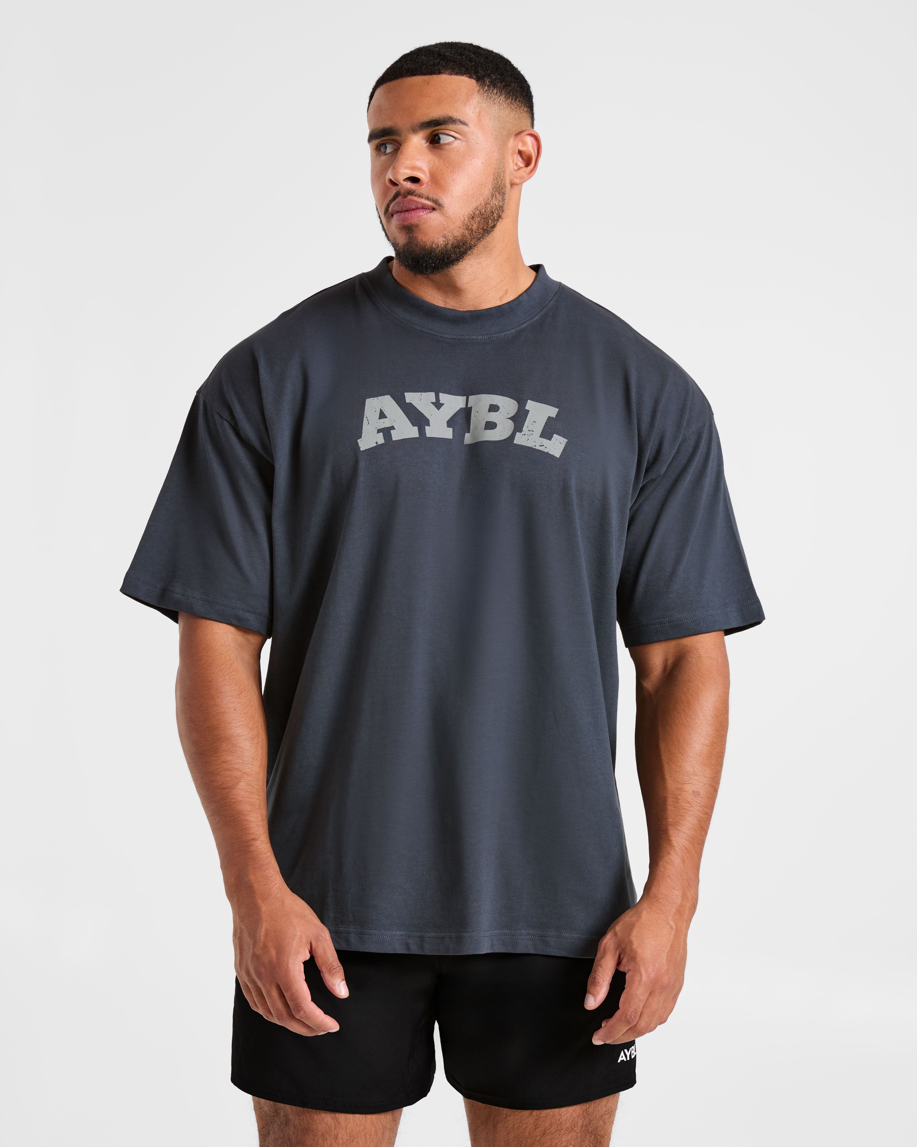 Elite Oversized T Shirt - Heavy Blau