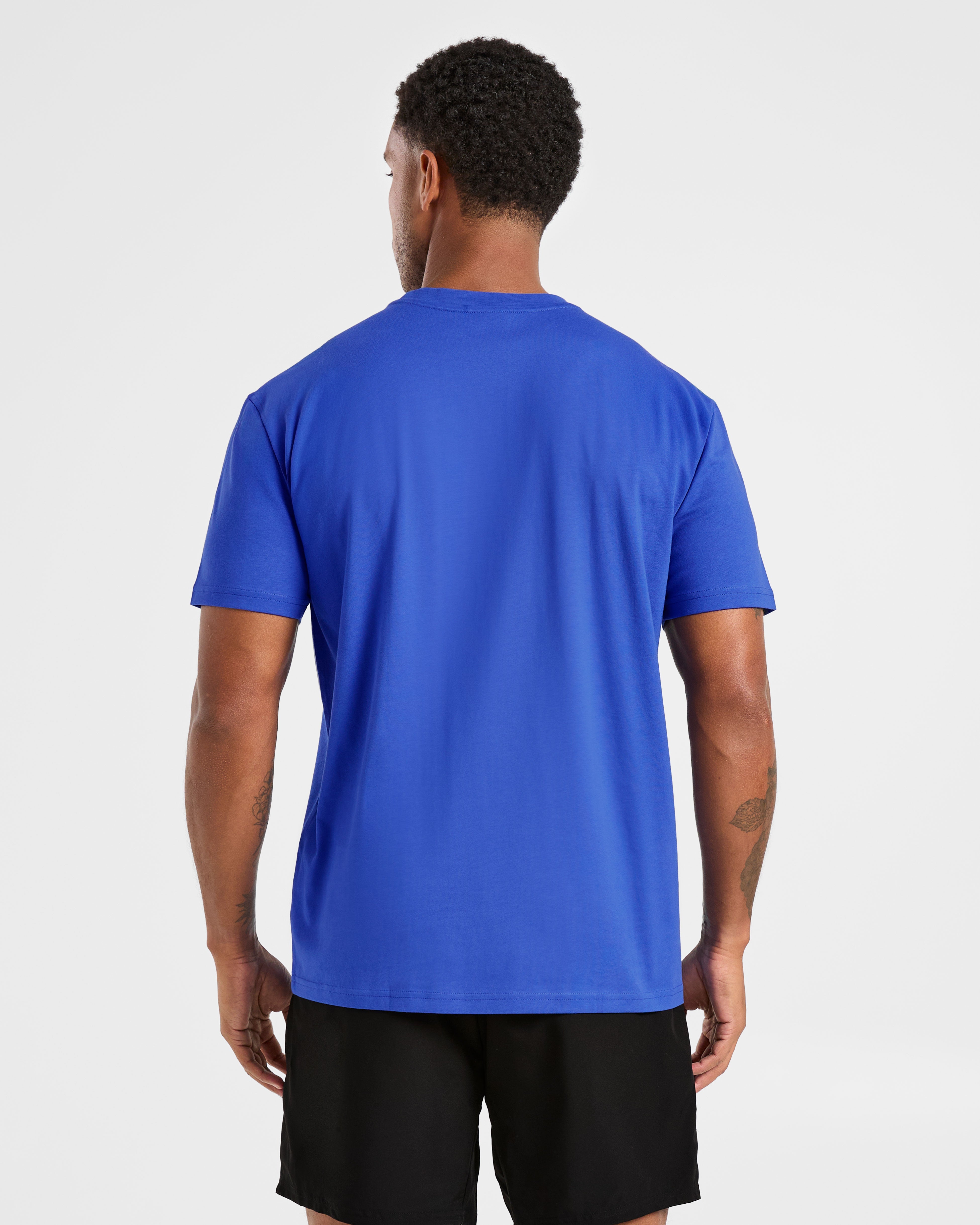 Essential T Shirt - Cobalt Blau