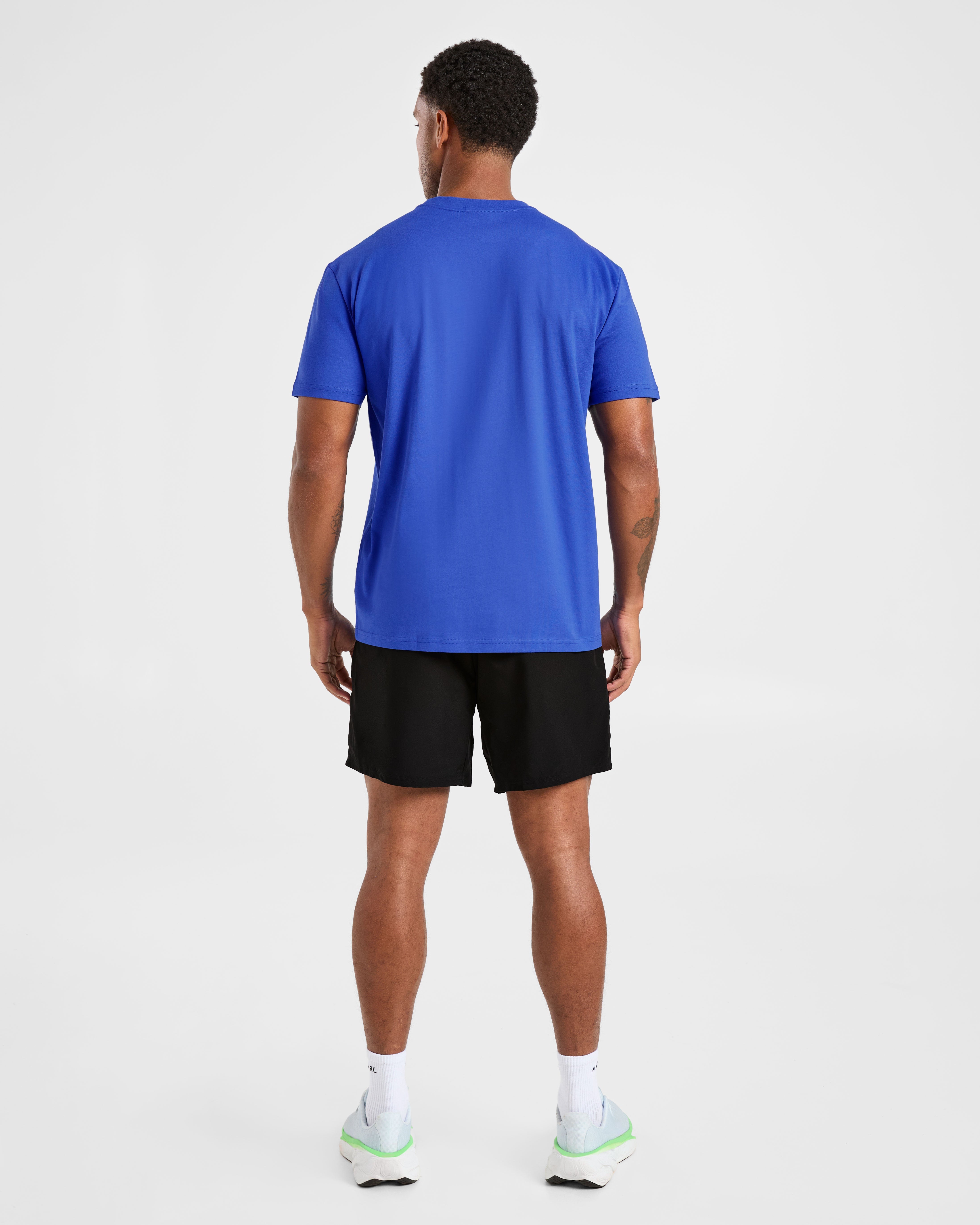 Essential T Shirt - Cobalt Blau