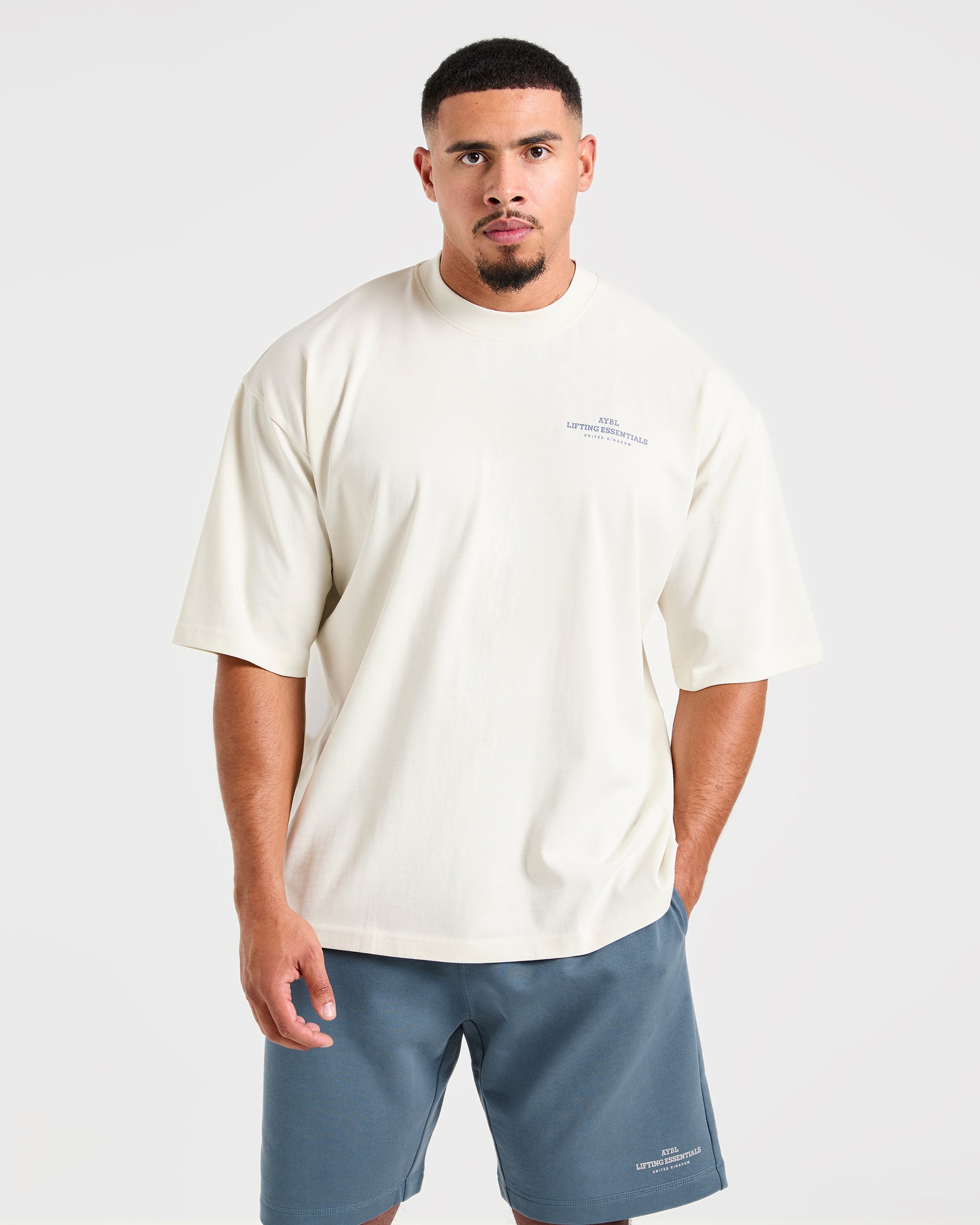 Apex Lifting Essentials Oversized T Shirt - Weiß