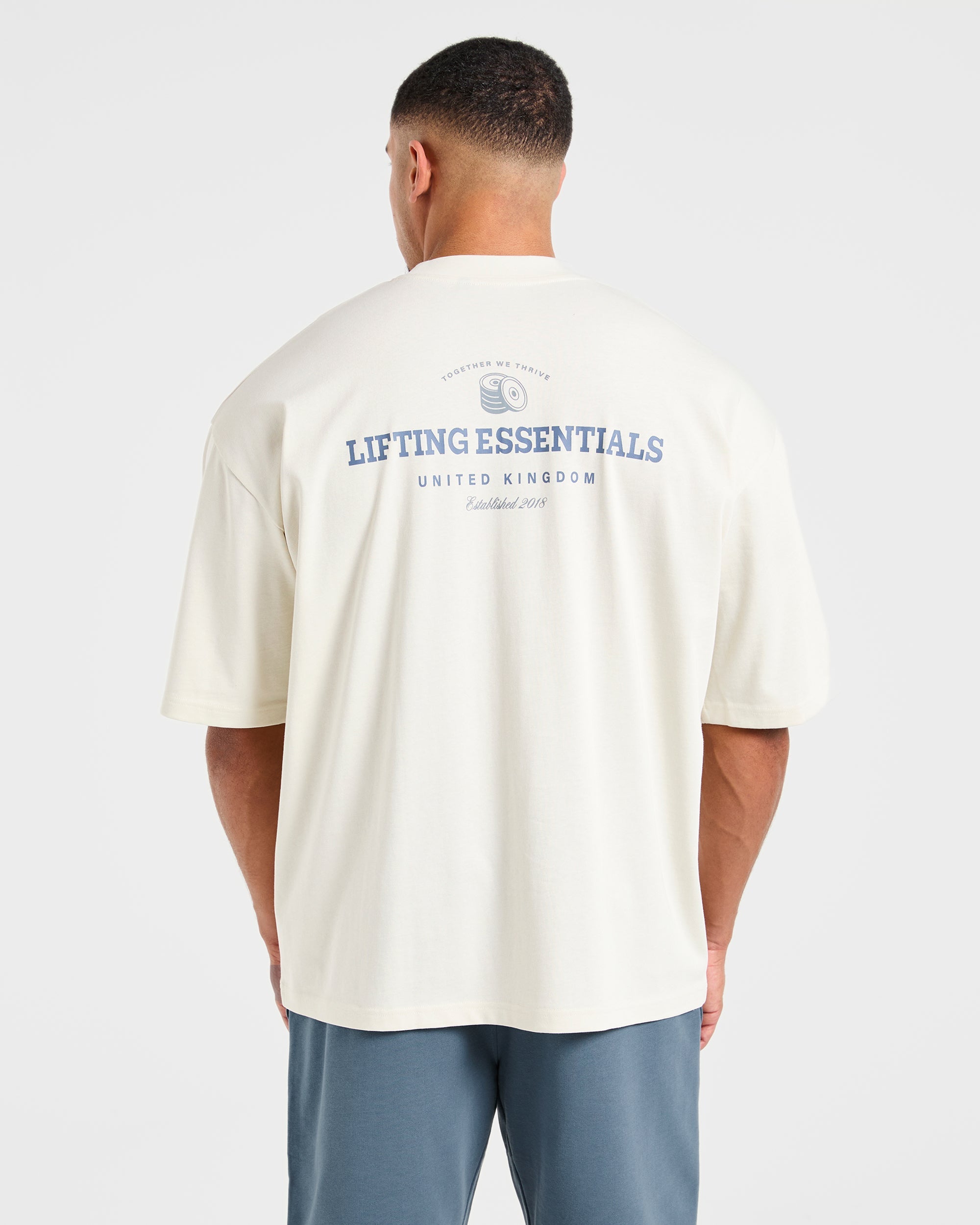 Apex Lifting Essentials Oversized T Shirt - Weiß