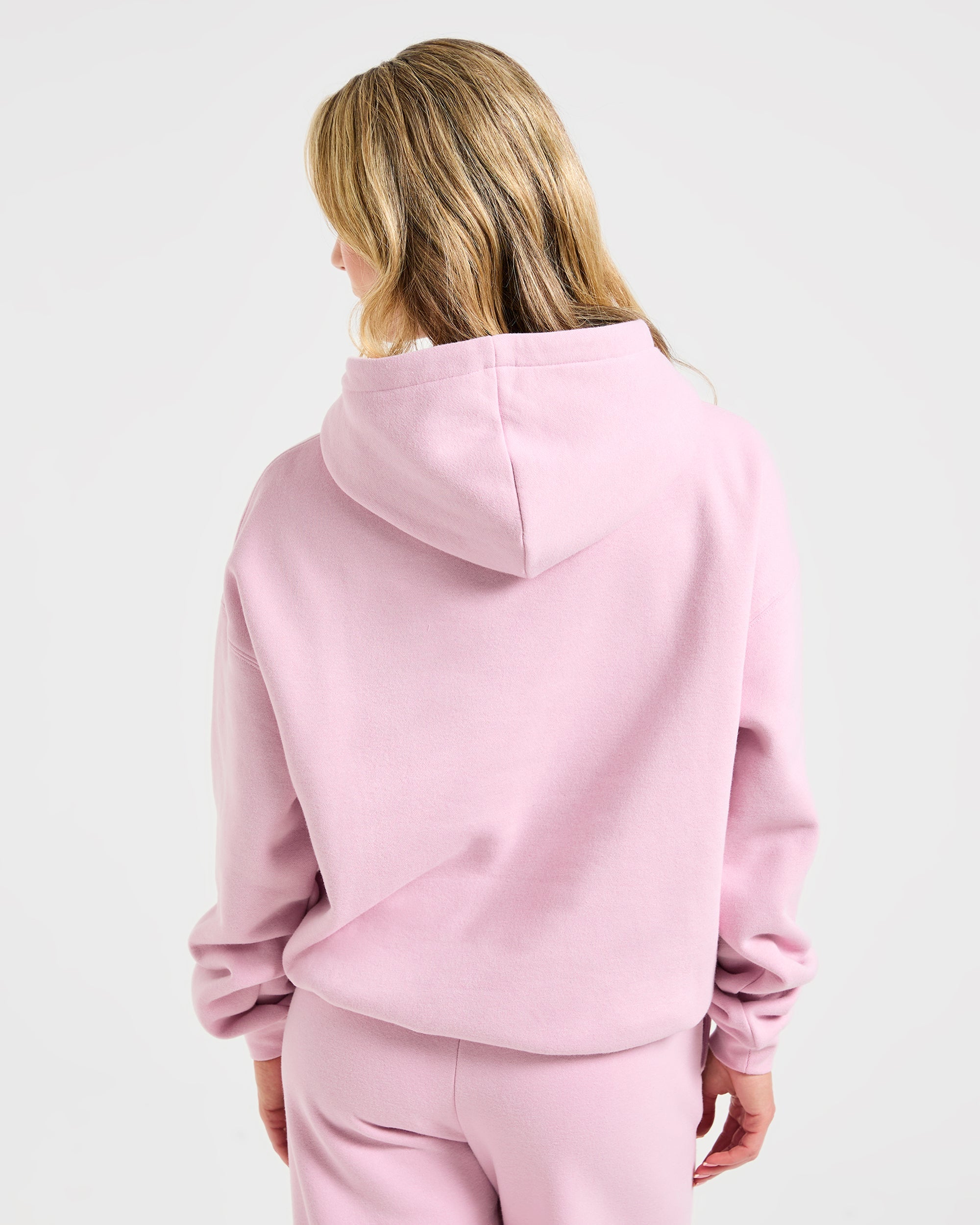Varsity 2.0 Oversized Hoodie - Iced Rosa