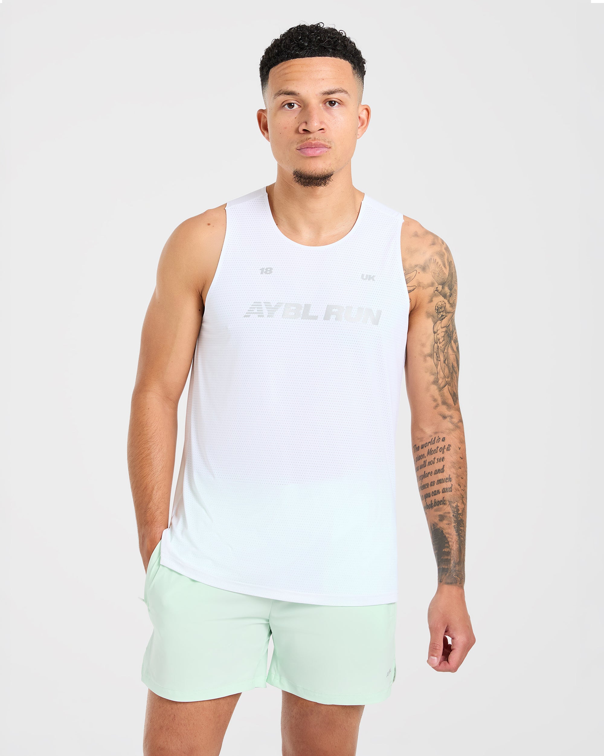 Run Loose Tank - Weiß