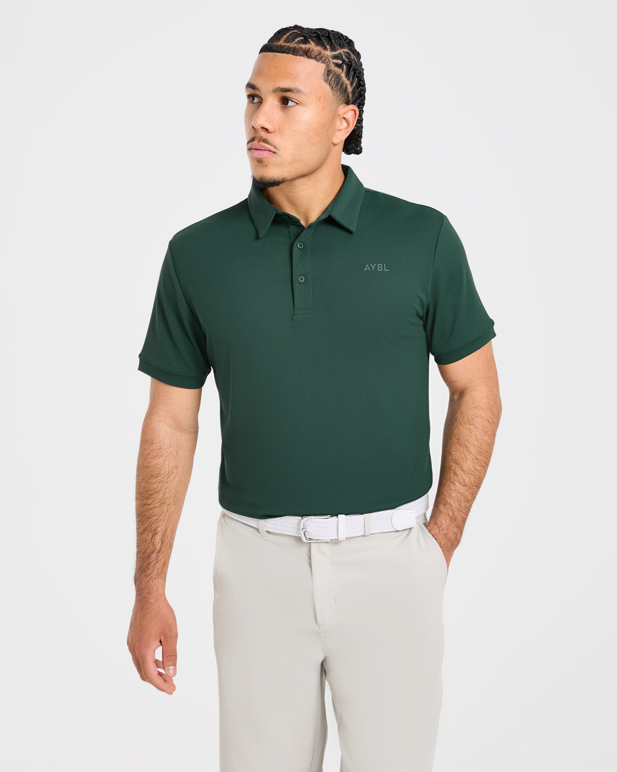 Precision Polo - Pine Grün