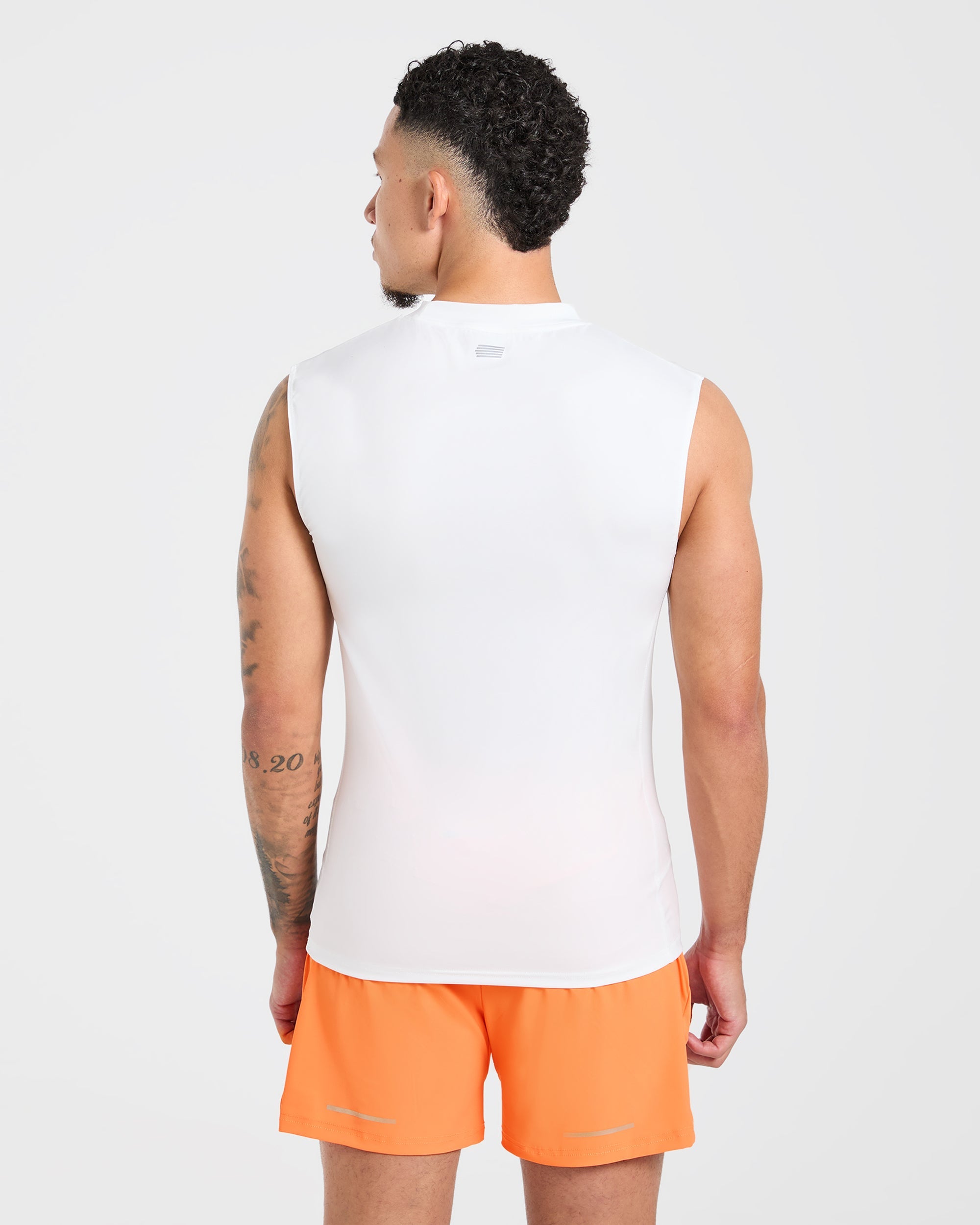 Run Slim Tank - Weiß