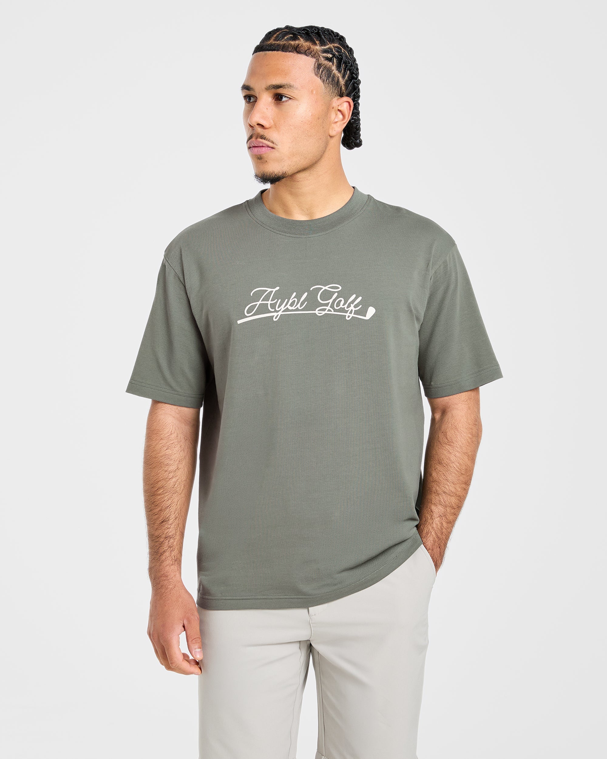 Golf Club T Shirt - Hillside Grün