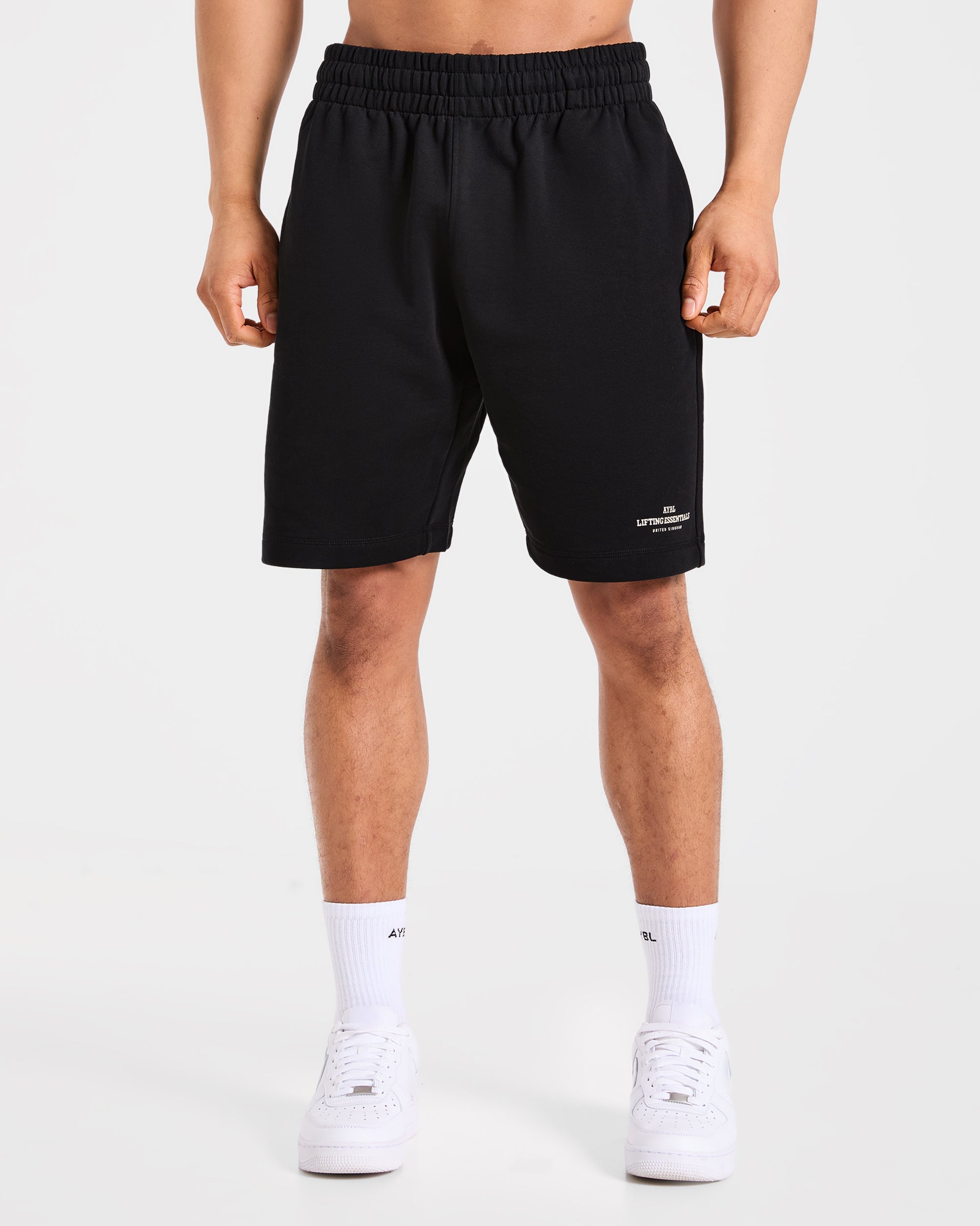 Apex Lifting Essentials Shorts - Schwarz/Cream
