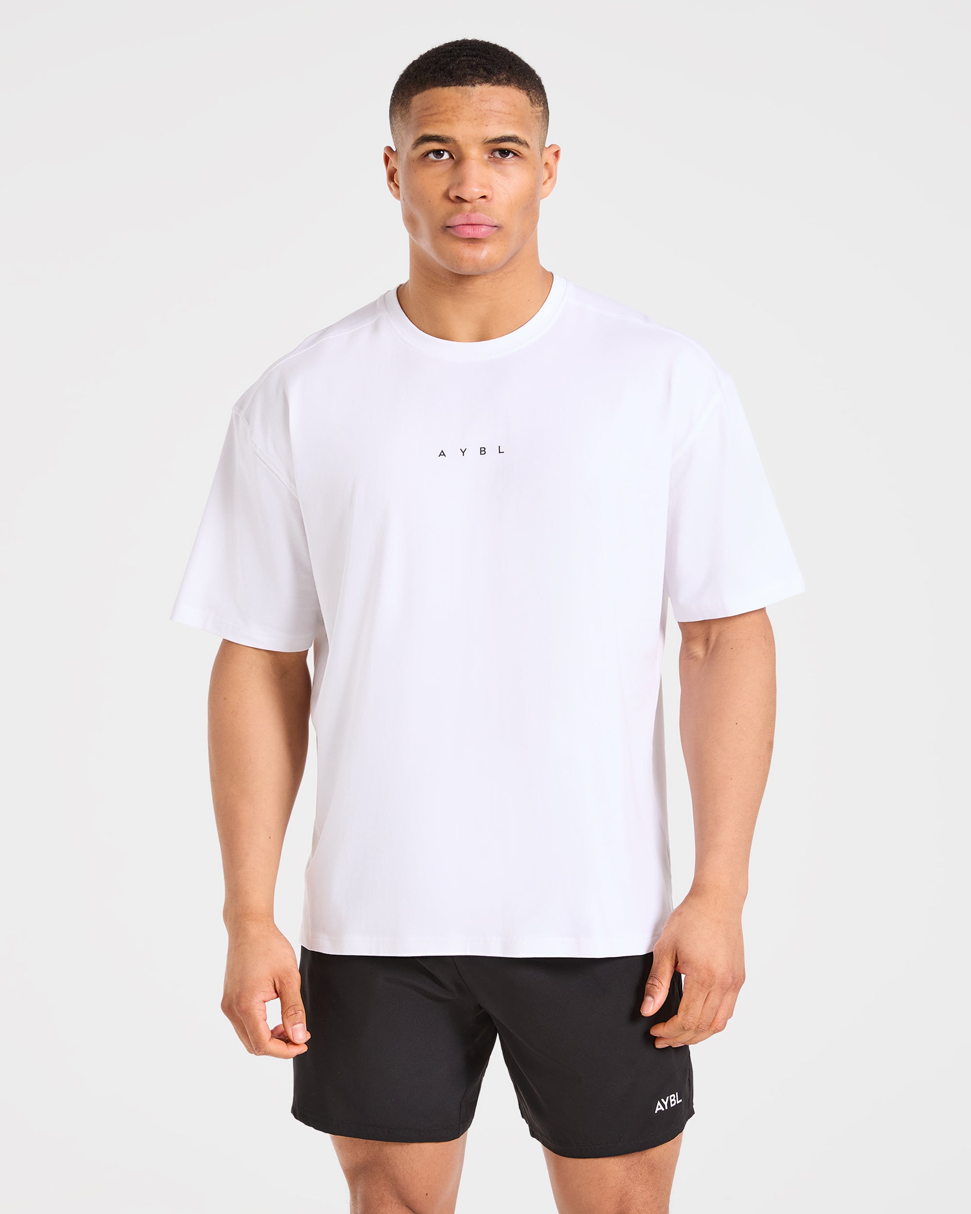 Force Oversized T Shirt - Weiß