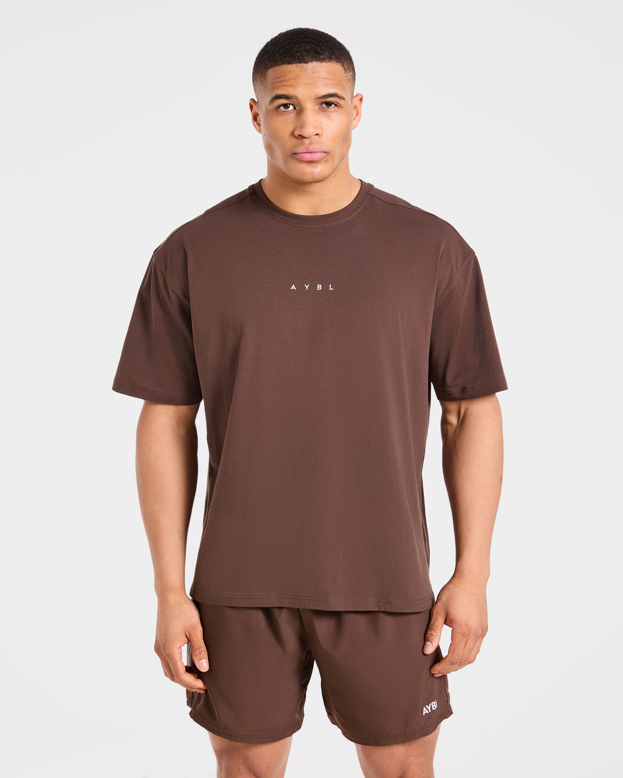 Force Oversized T Shirt - Braun