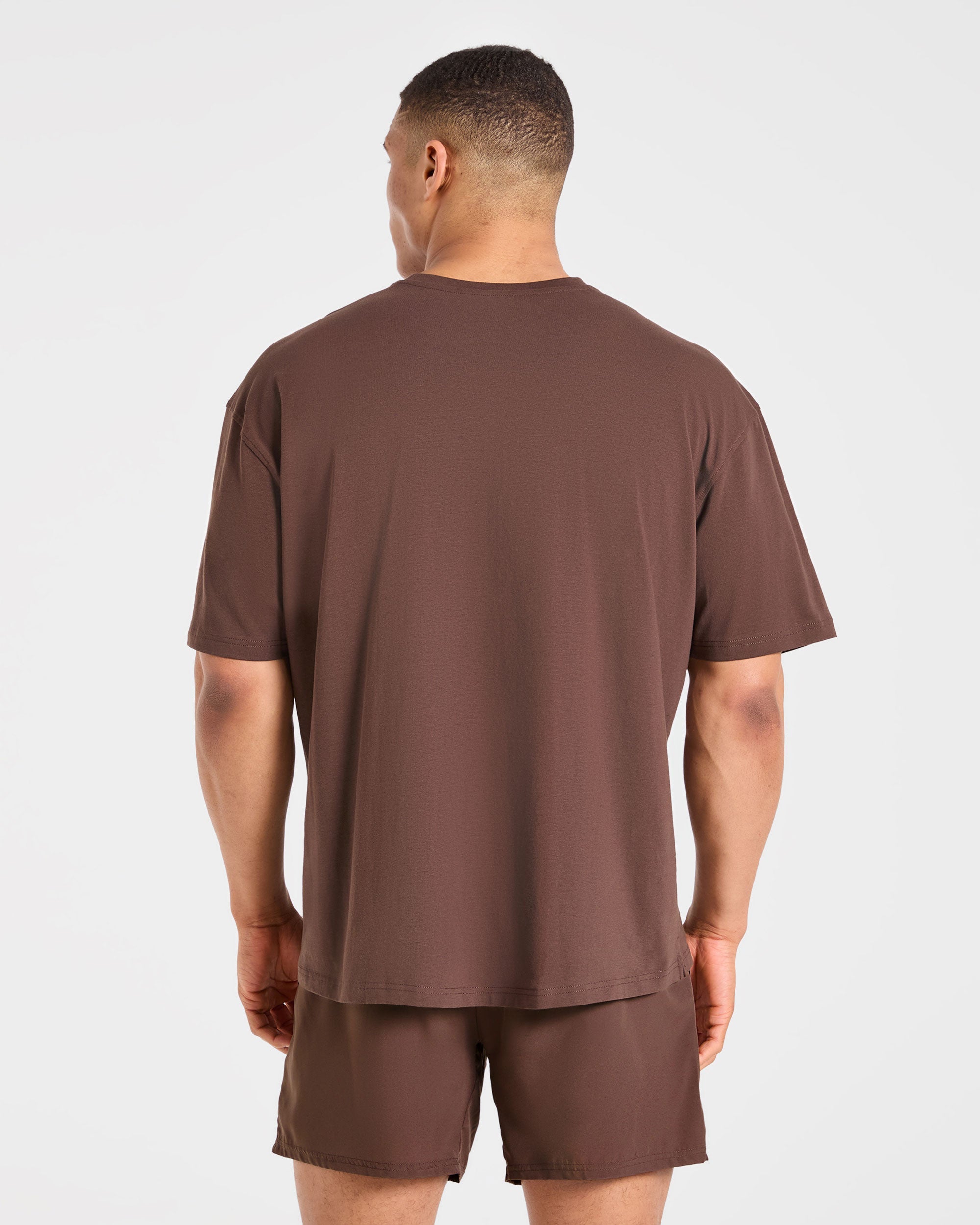 Force Oversized T Shirt - Braun