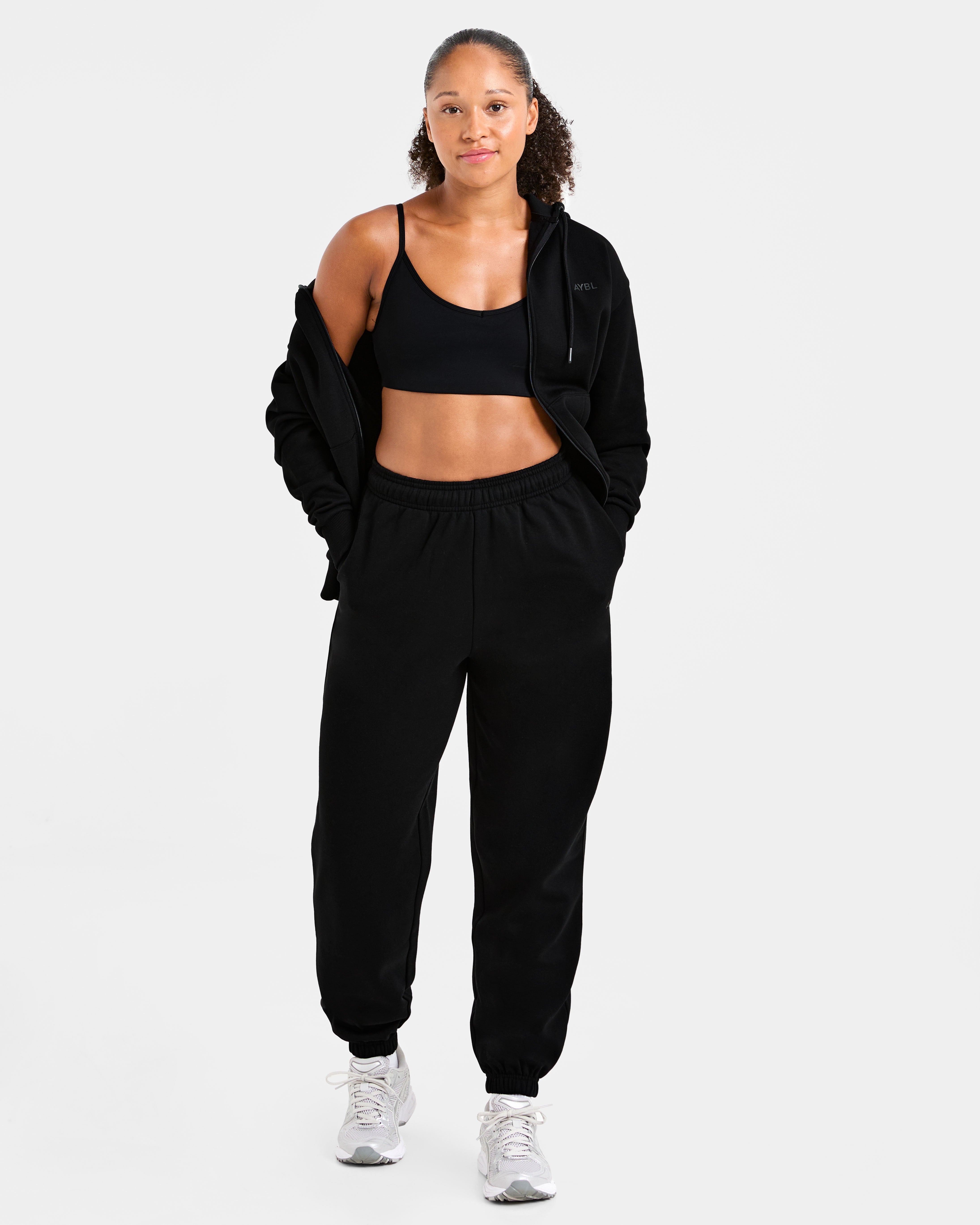 Lifestyle Oversized Joggers - Schwarz