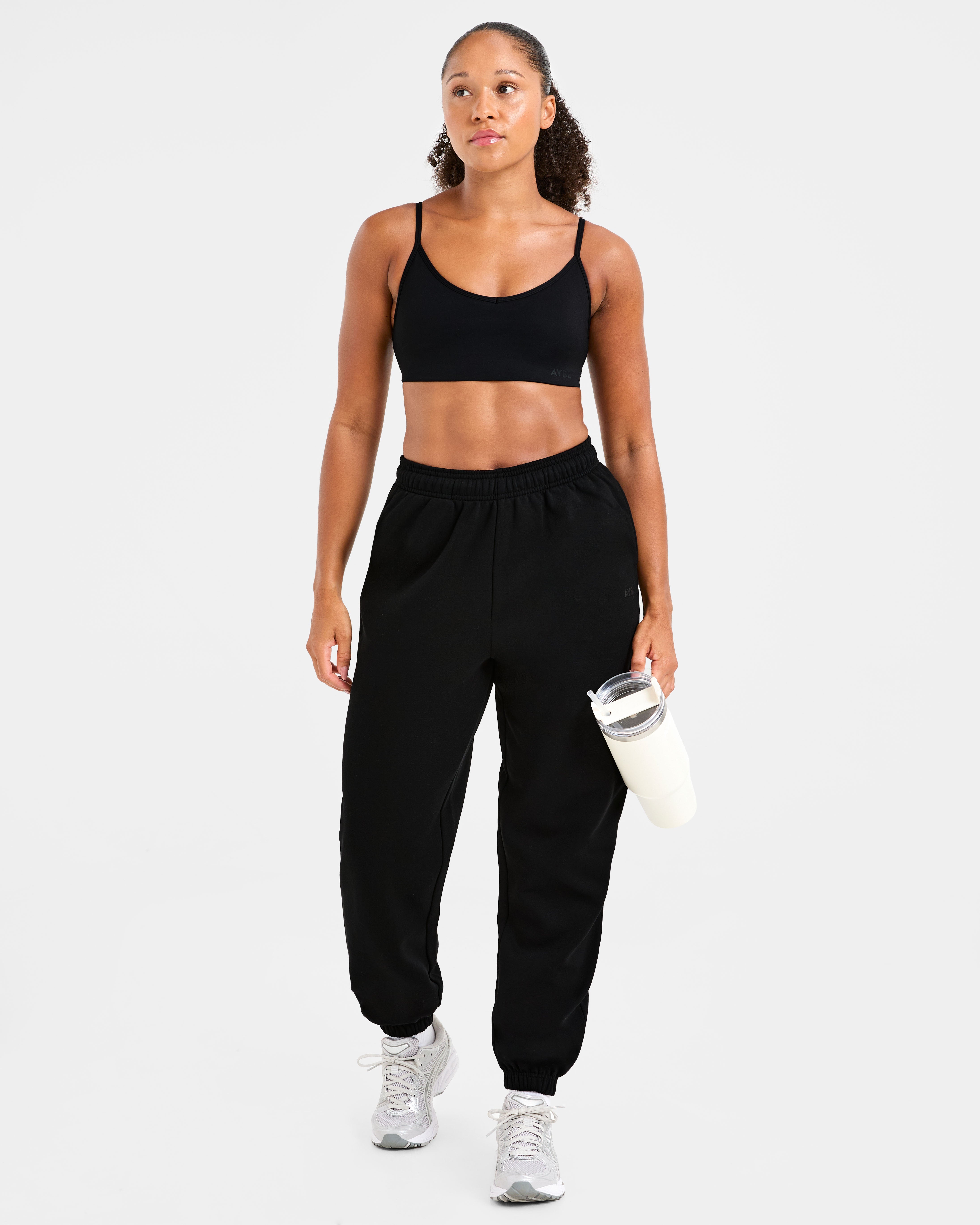 Lifestyle Oversized Joggers - Schwarz