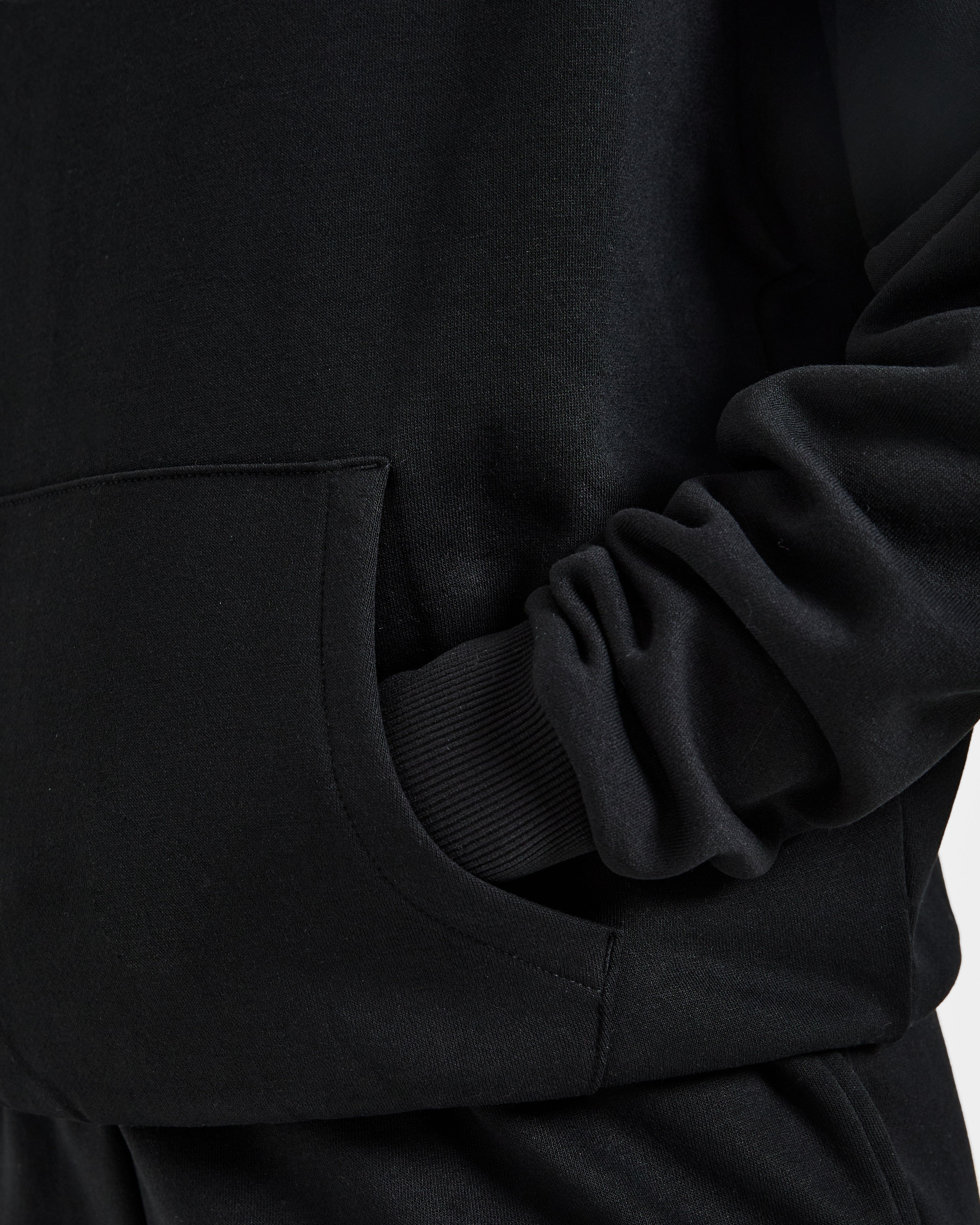 Lifestyle Oversized Hoodie - Schwarz