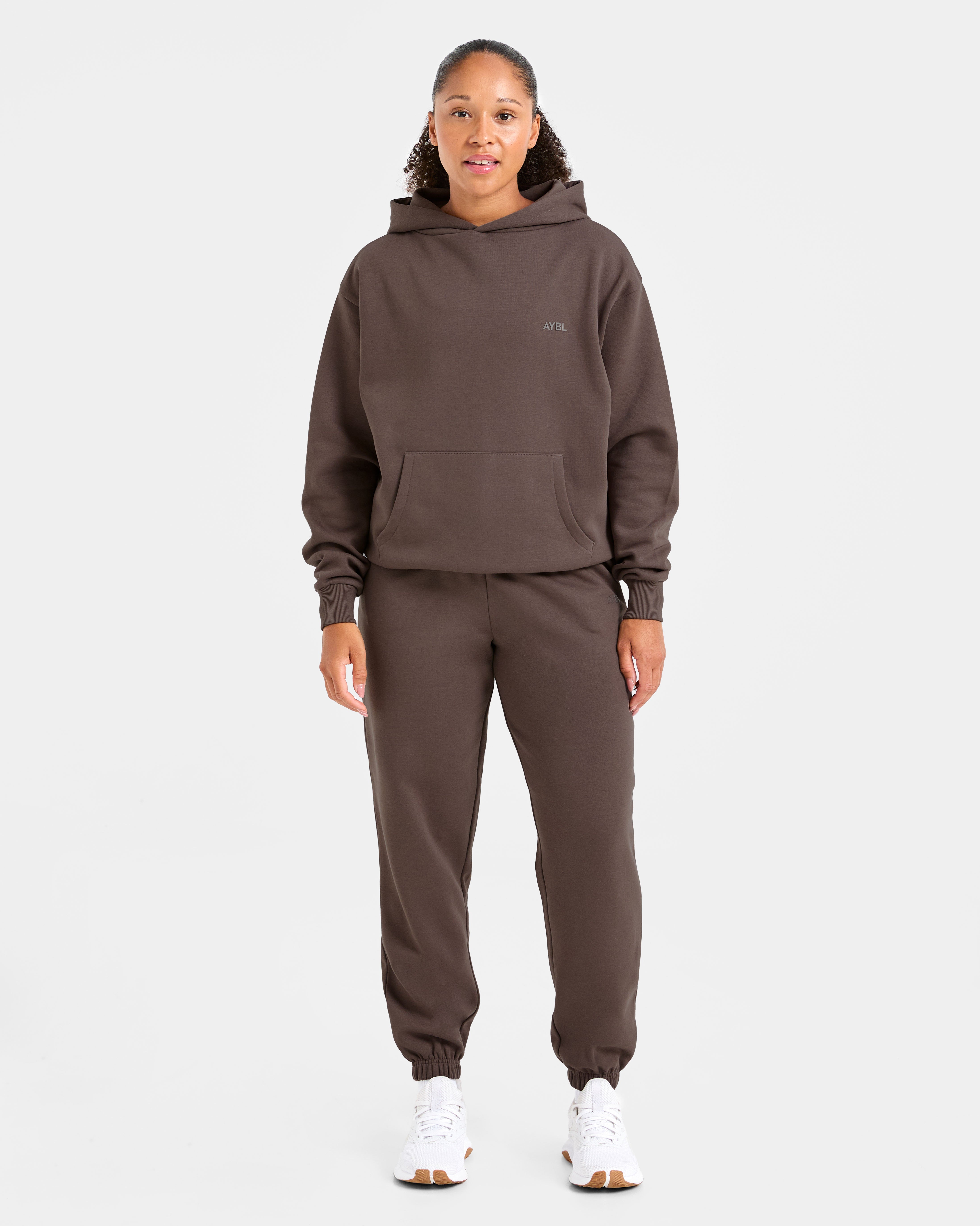 Lifestyle Oversized Hoodie - Umber Braun