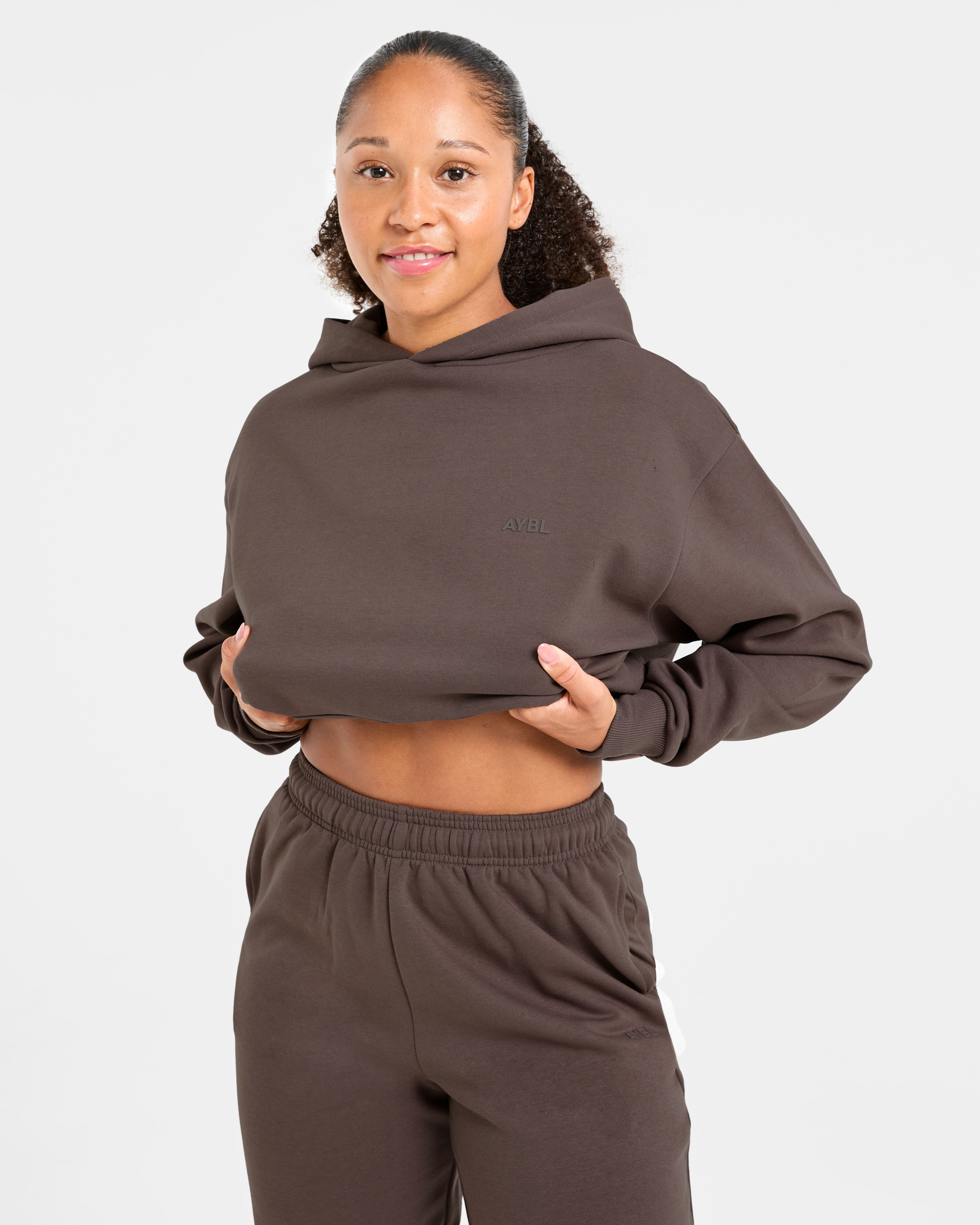 Lifestyle Oversized Hoodie - Umber Braun
