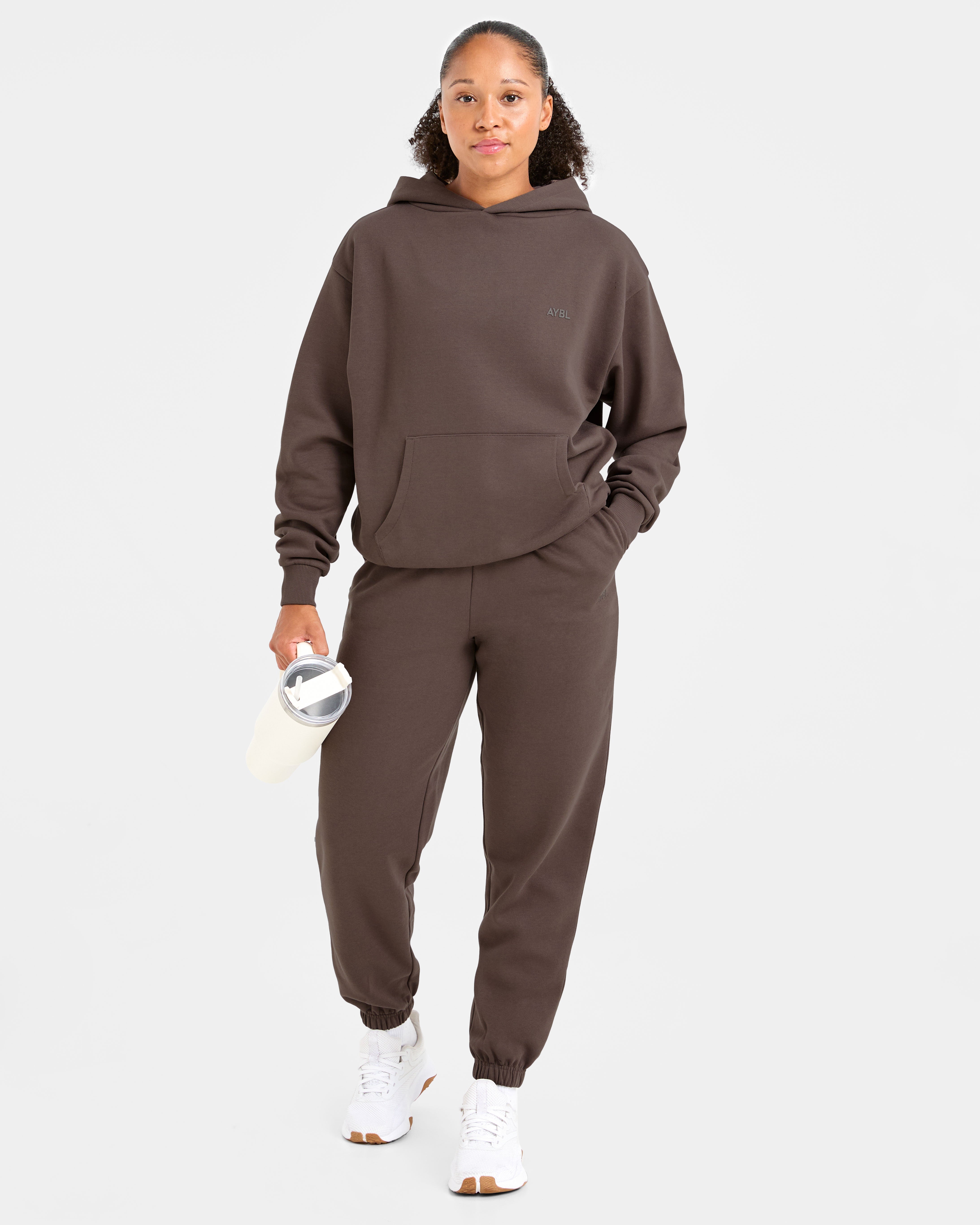 Lifestyle Oversized Joggers - Umber Braun
