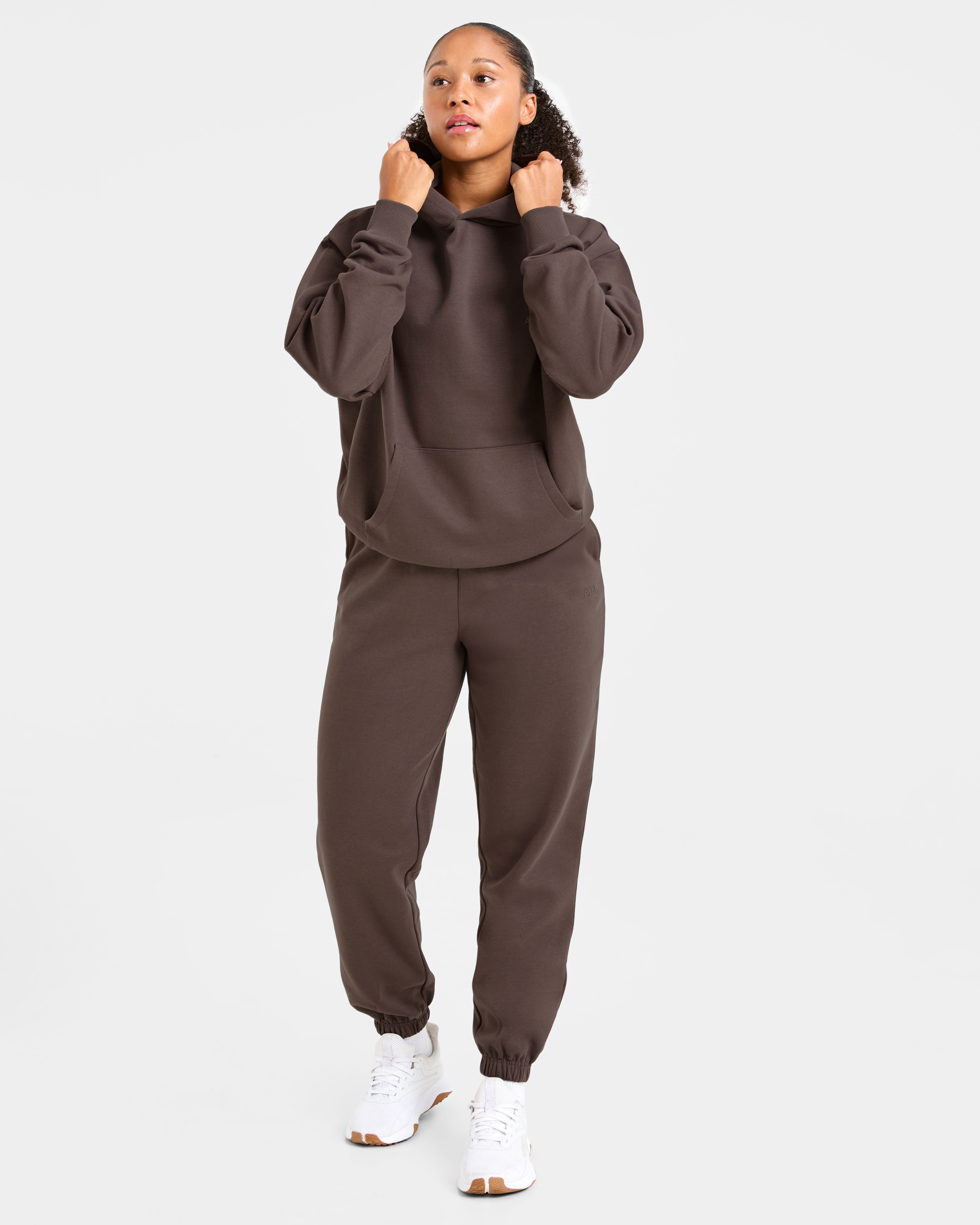 Lifestyle Oversized Hoodie - Umber Braun