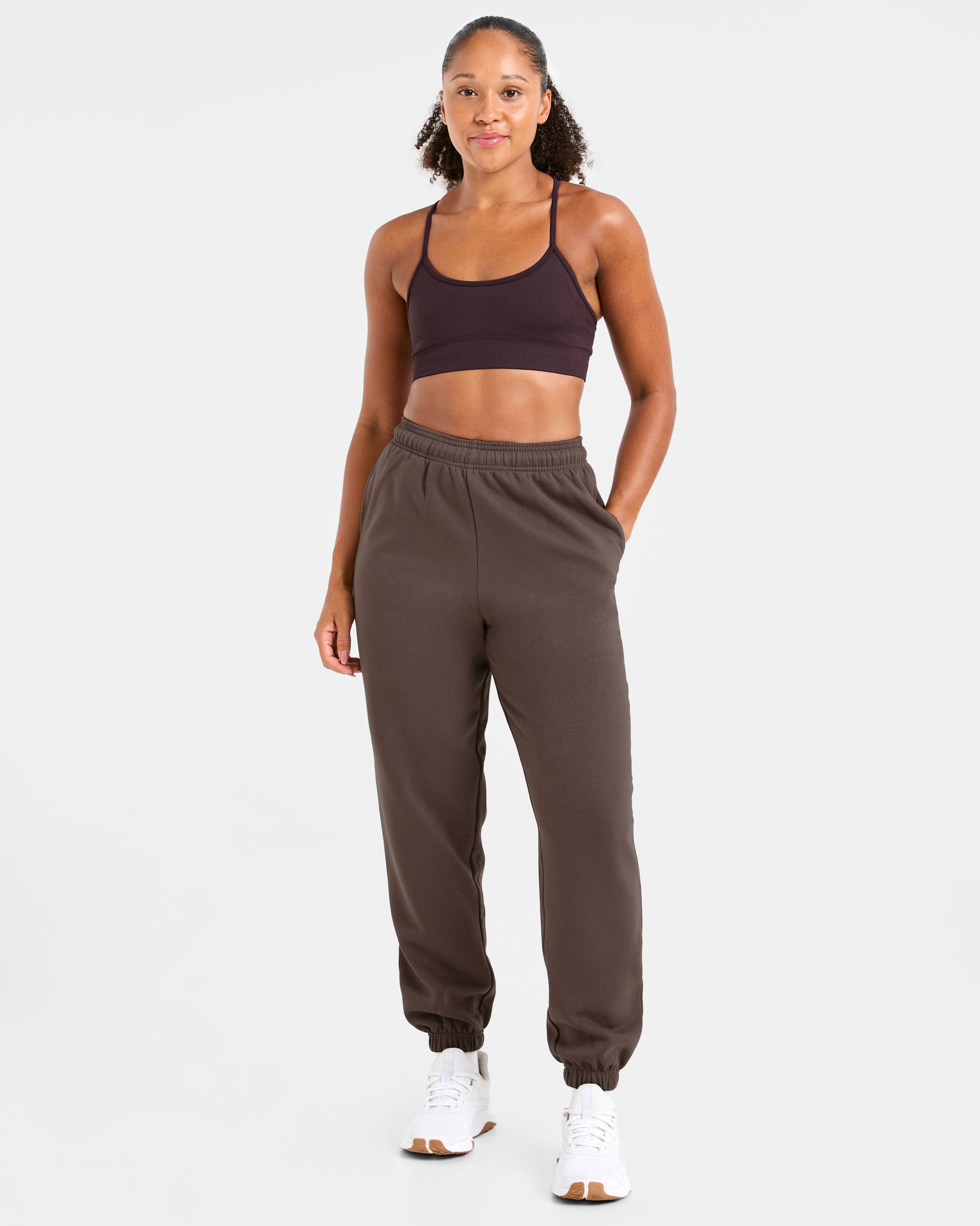 Lifestyle Oversized Joggers - Umber Braun