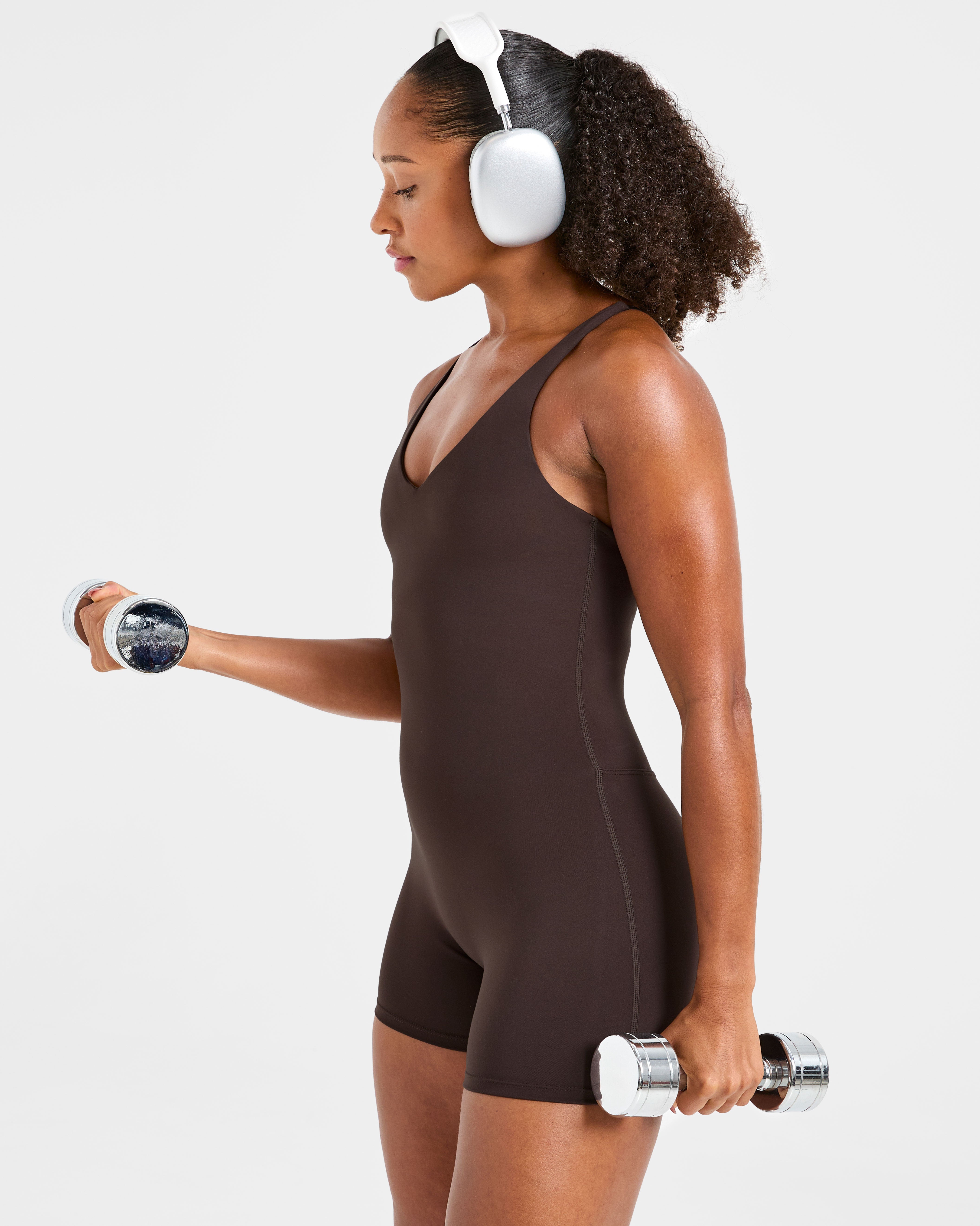 Staple Shorts All In One - Coffee Braun
