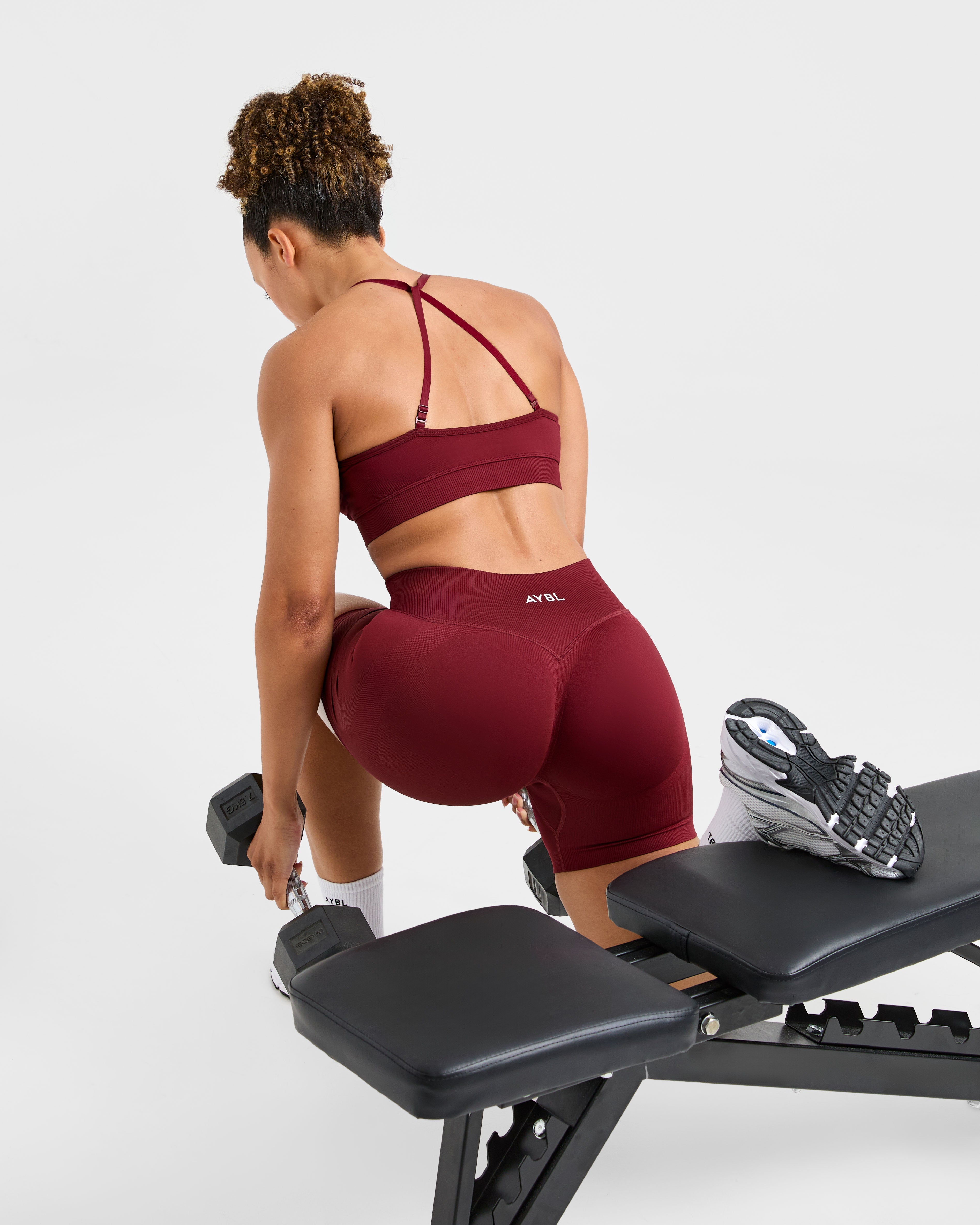 Adapt Seamless Shorts - Autumn Red