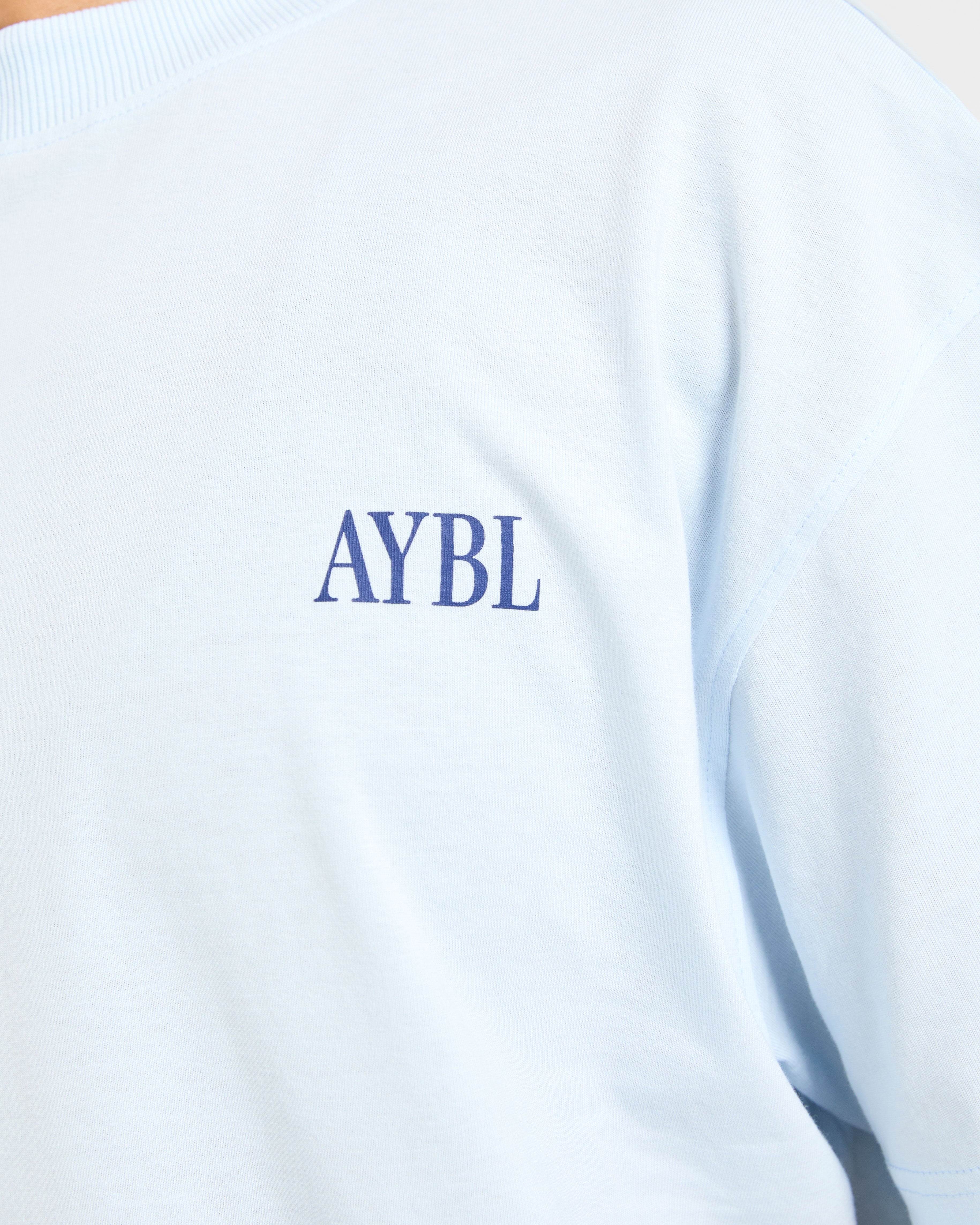 AYBL Strength Studio Oversized T Shirt - Blau