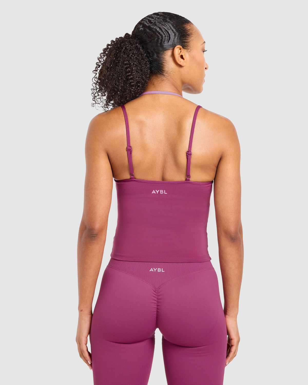 Double Layered Tank Top - Dusky Rose