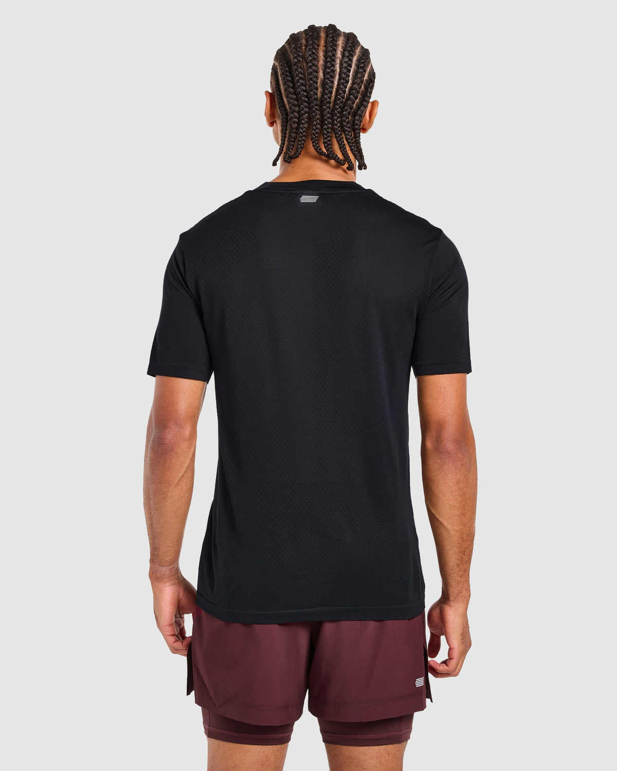 Run Seamless T Shirt - Schwarz