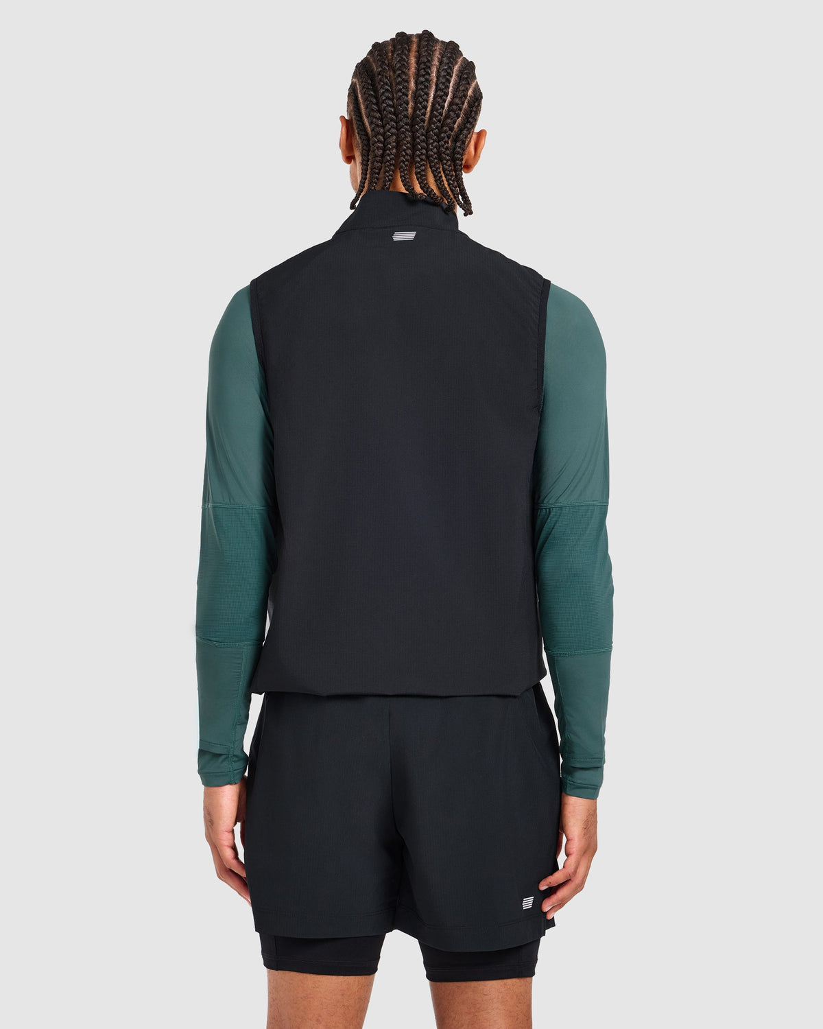 Run Gilet - Schwarz