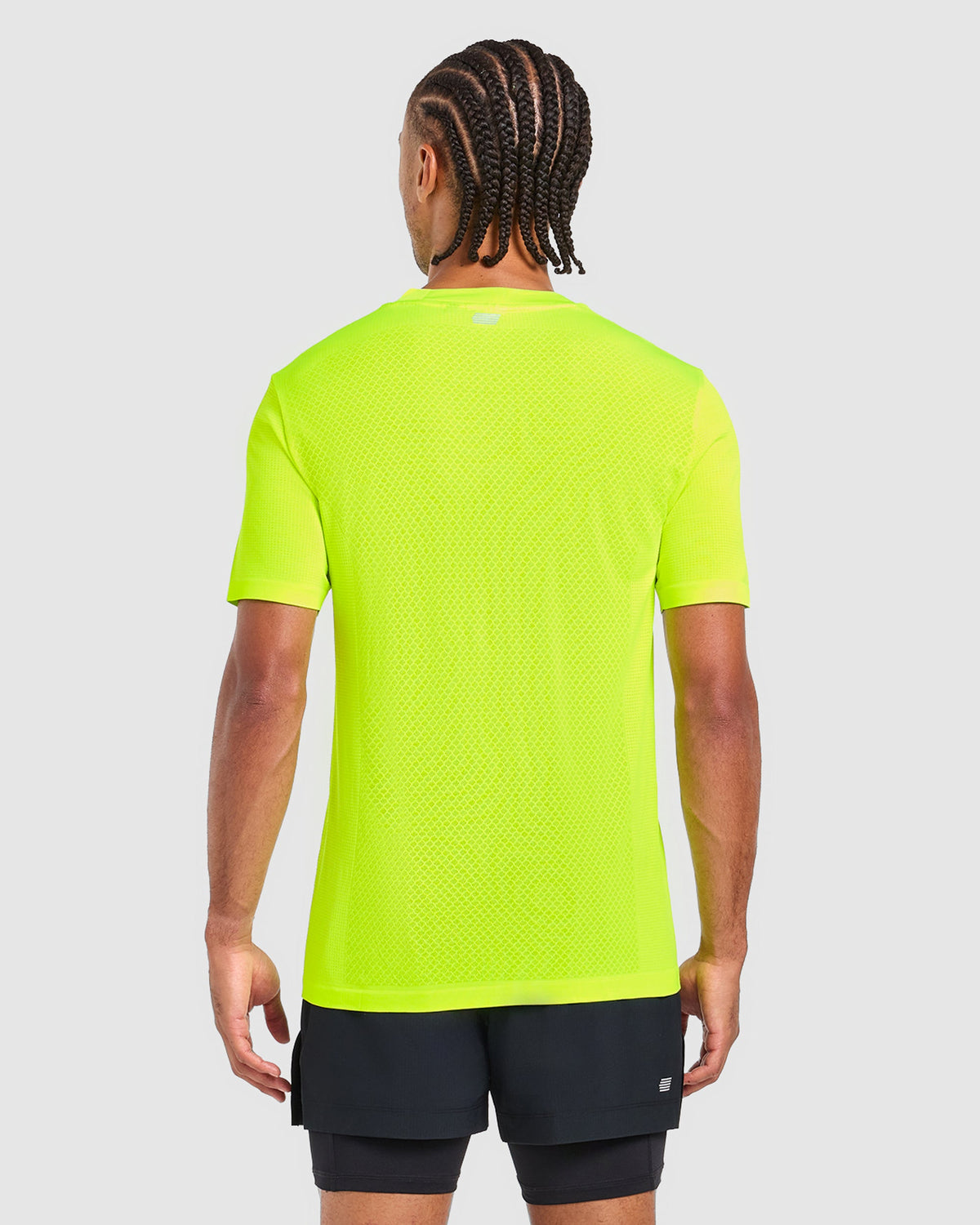 Run Seamless T Shirt - Neon Gelb