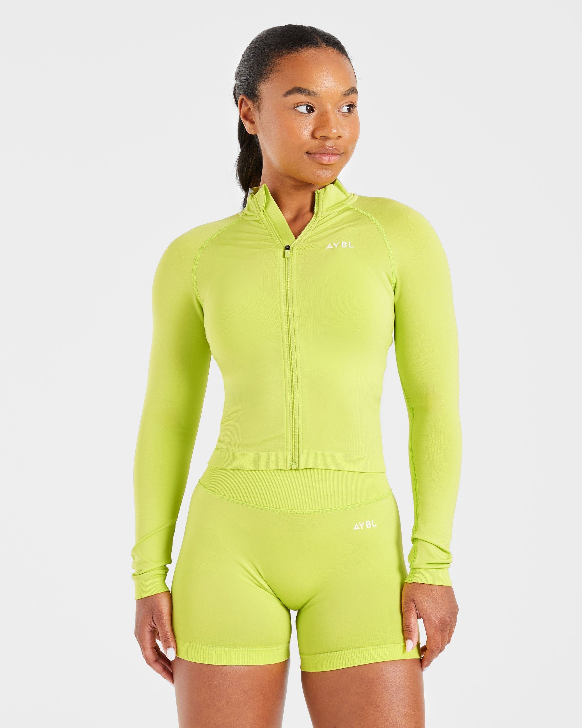 Adapt Seamless Jacket - Lime Grün