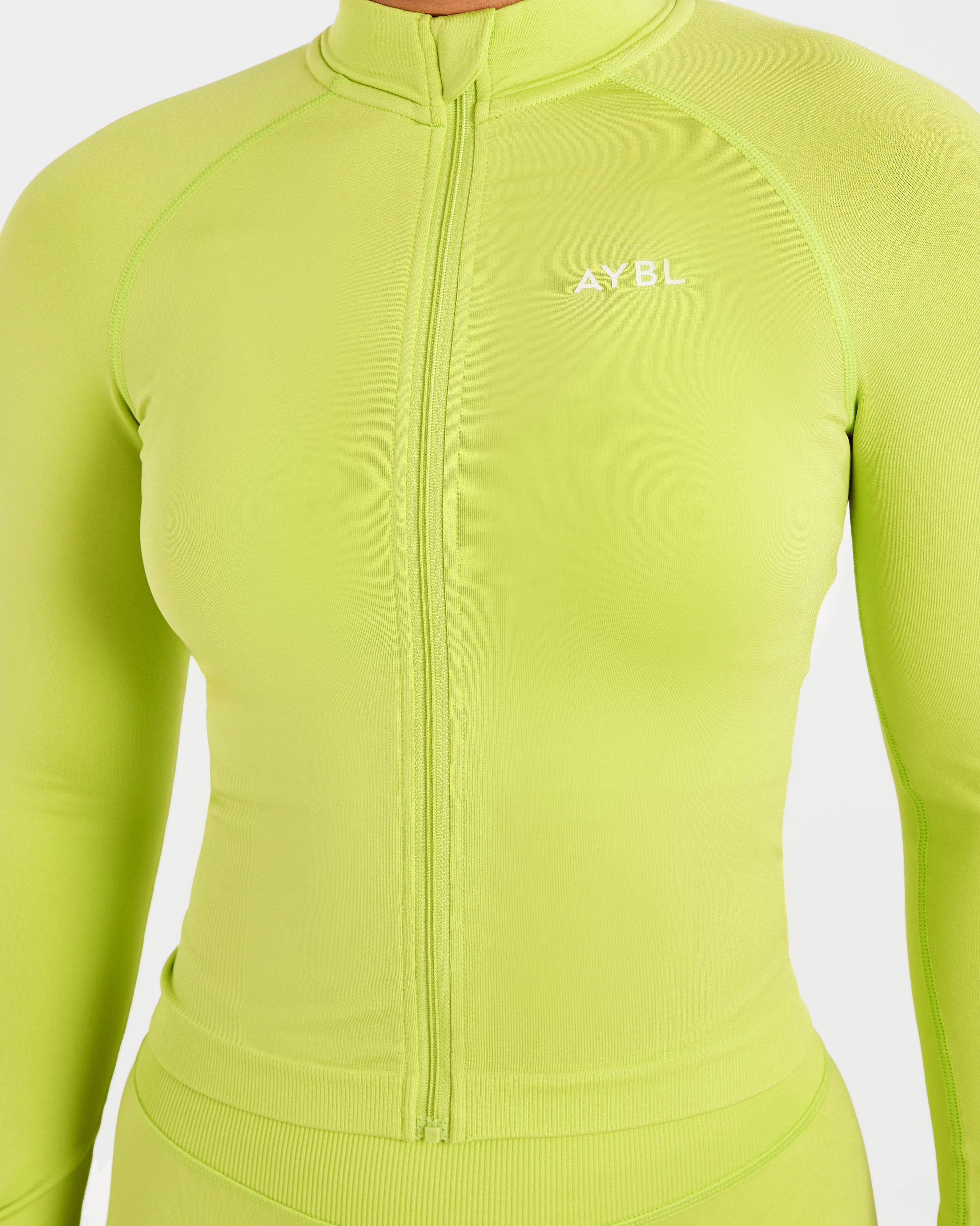 Adapt Seamless Jacket - Lime Grün