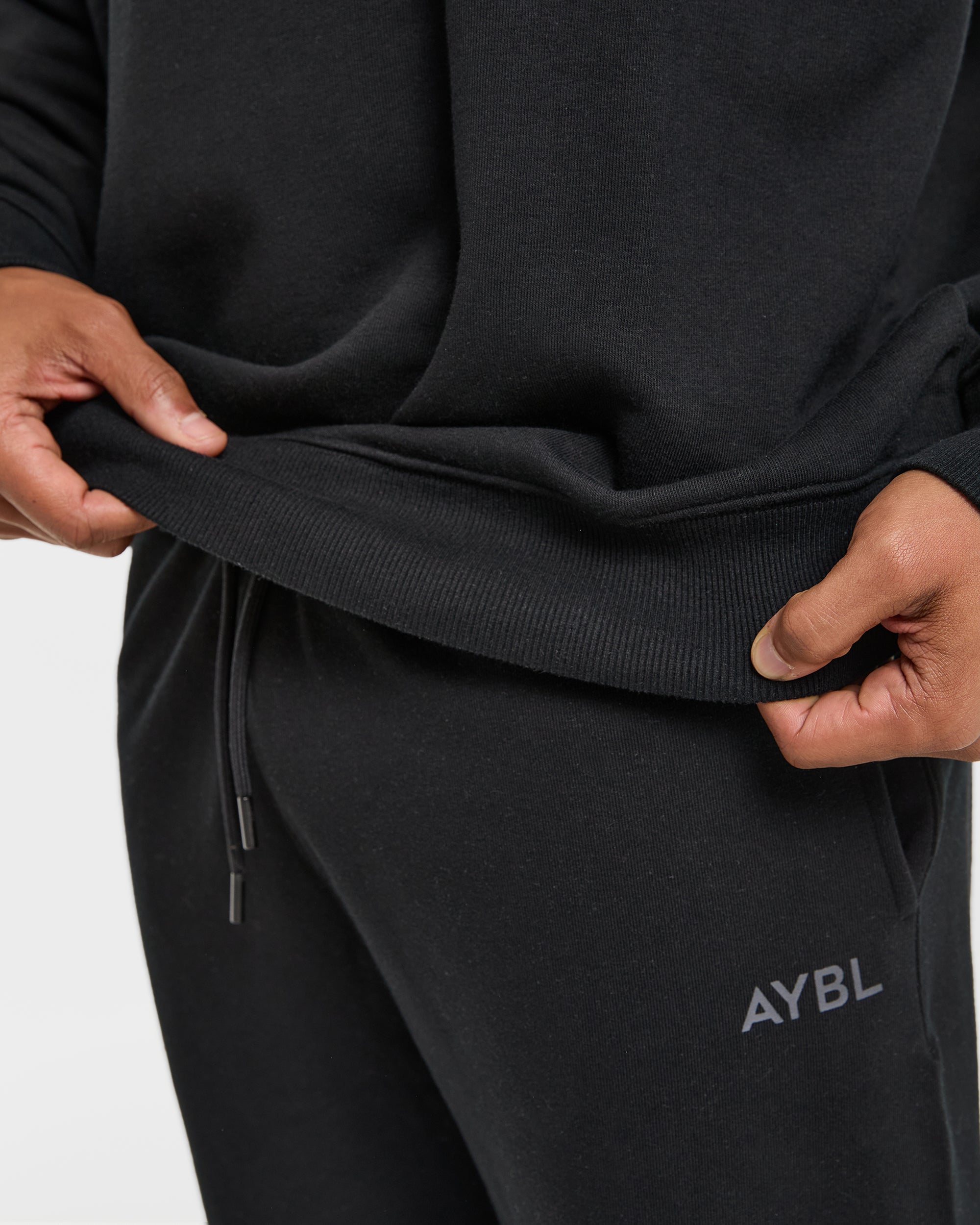 Craft Oversized Sweater - Schwarz