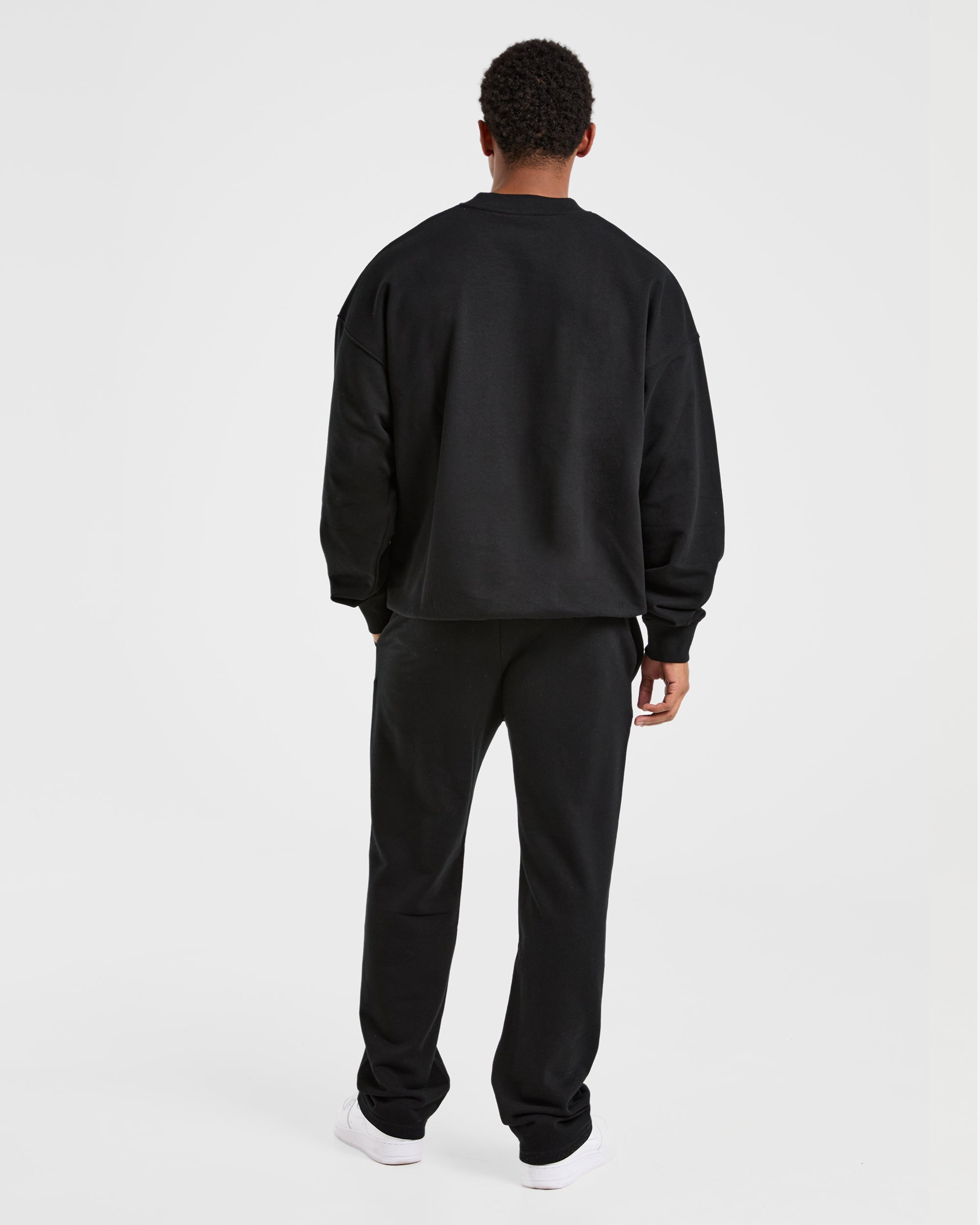 Craft Oversized Sweater - Schwarz