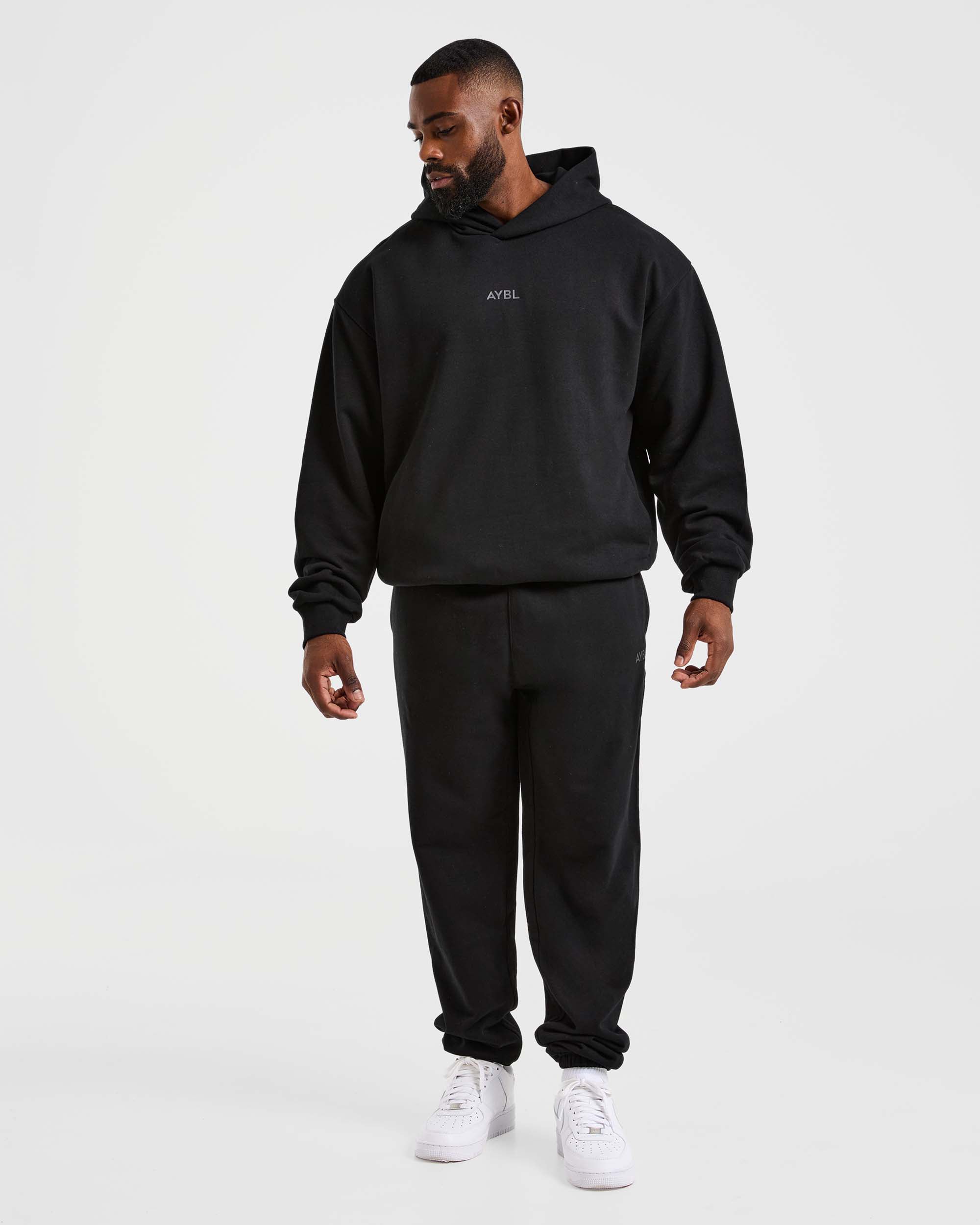 Craft Oversized Hoodie - Schwarz