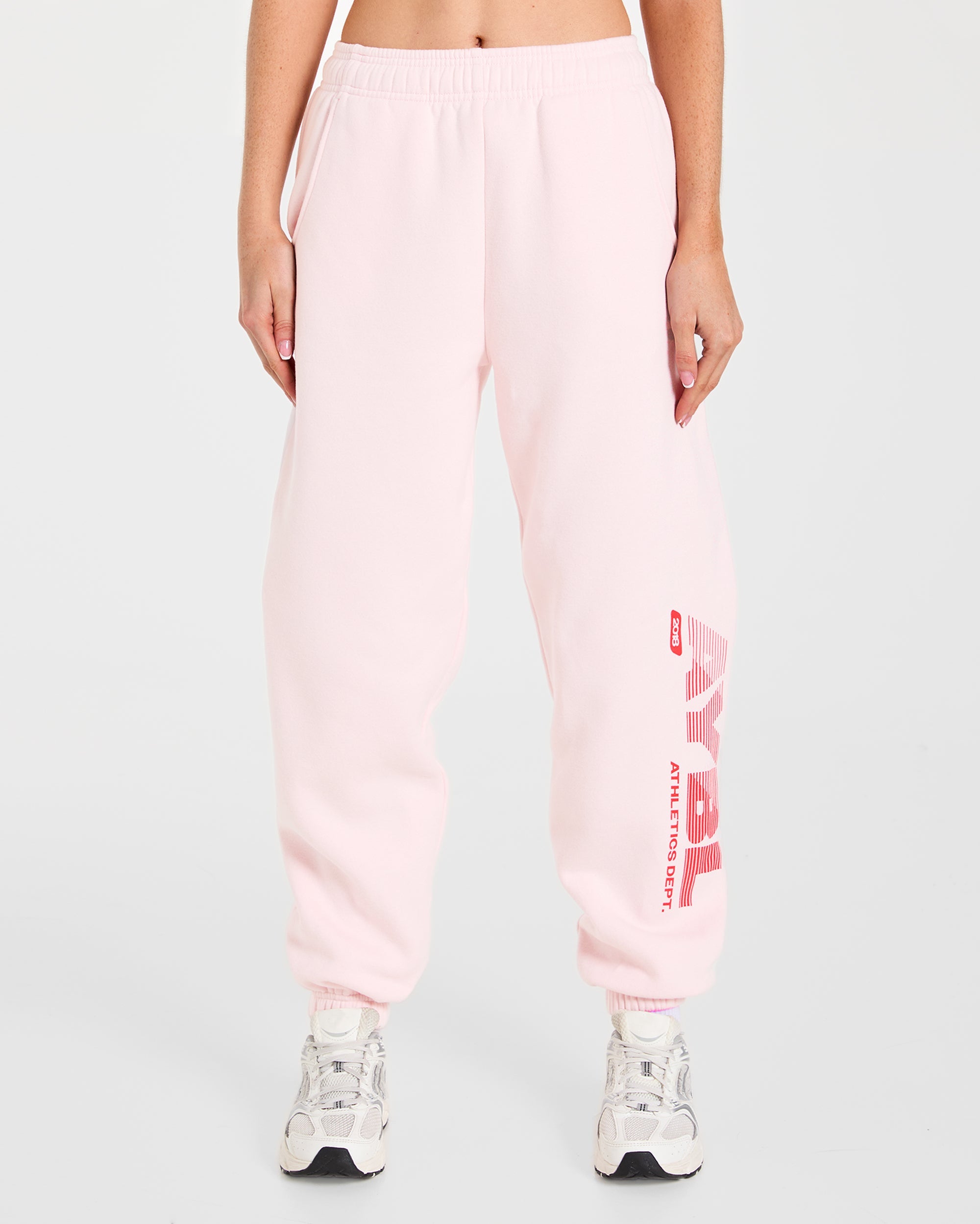 Athletics Dept Oversized Joggers - Rosa