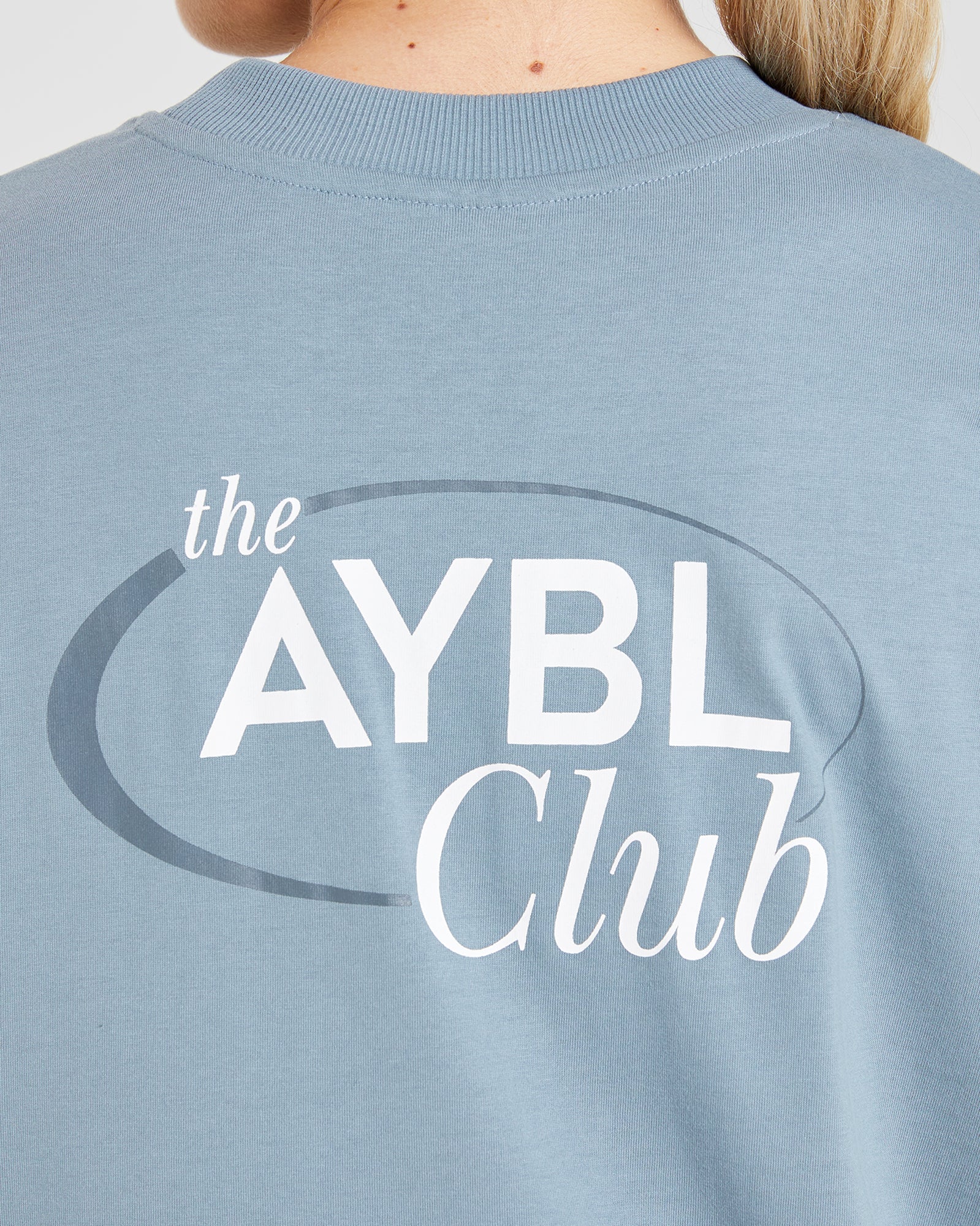 AYBL Club Oversized T Shirt - Vintage Blau