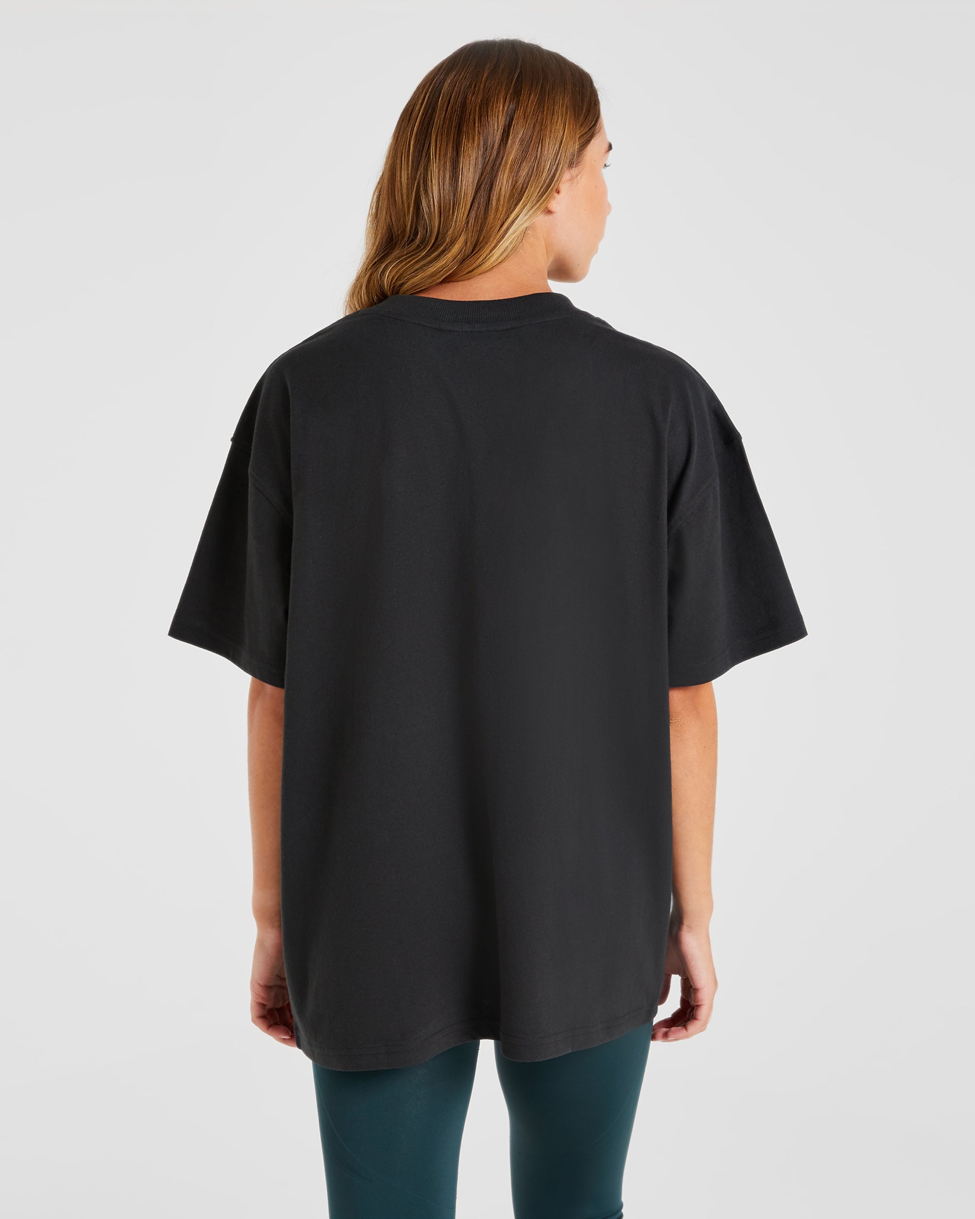 AYBL Cosmic Oversized T Shirt - Schwarz