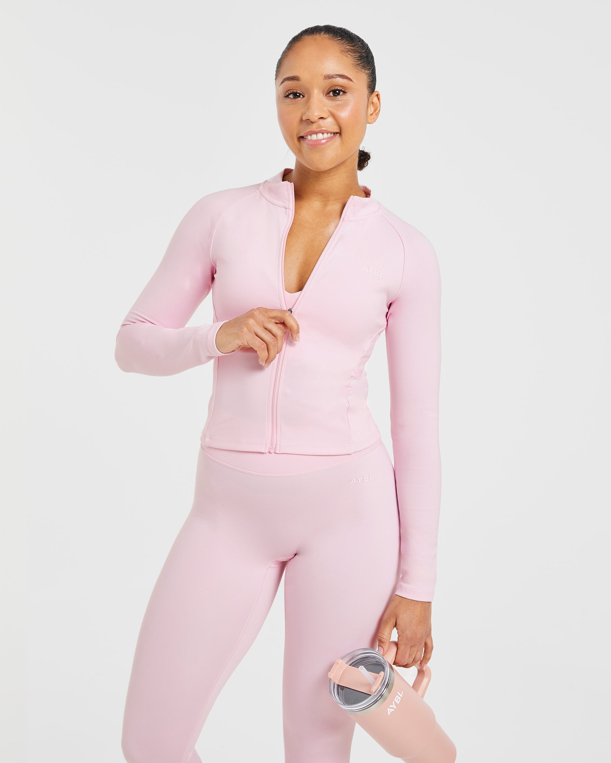 Staple Zip Jacket - Pastel Rosa