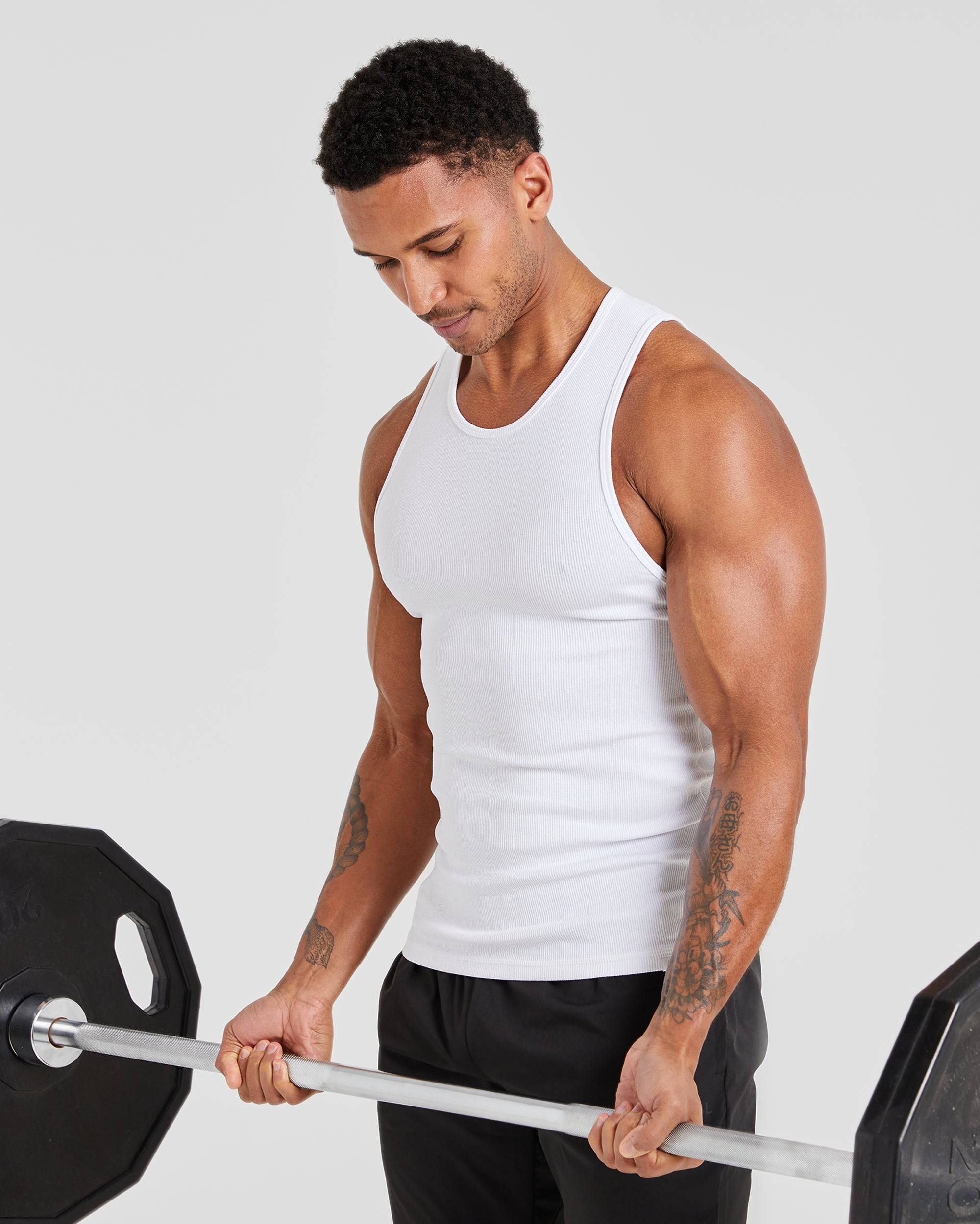 Essential Ribbed Tank - Wei¤